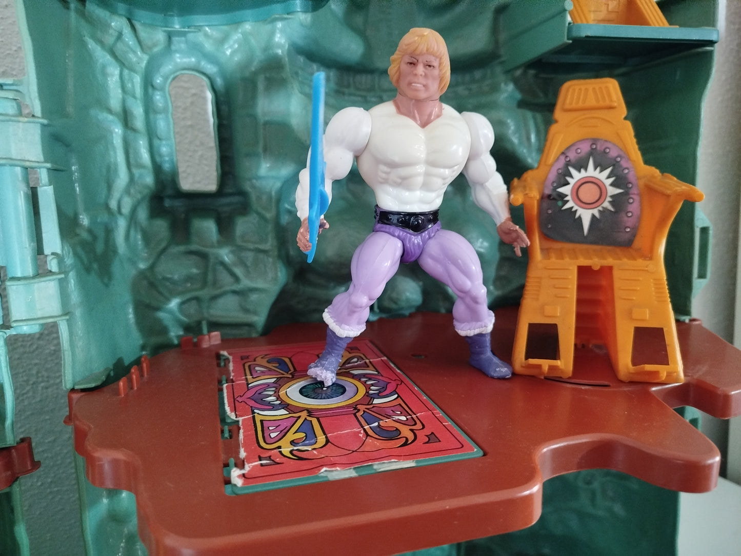 Lotto Castello di Grayskull+ Personaggi MOTU Vintage Giocattolo Toys 1981/83