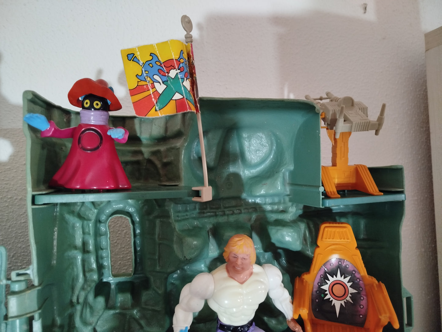 Lotto Castello di Grayskull+ Personaggi MOTU Vintage Giocattolo Toys 1981/83