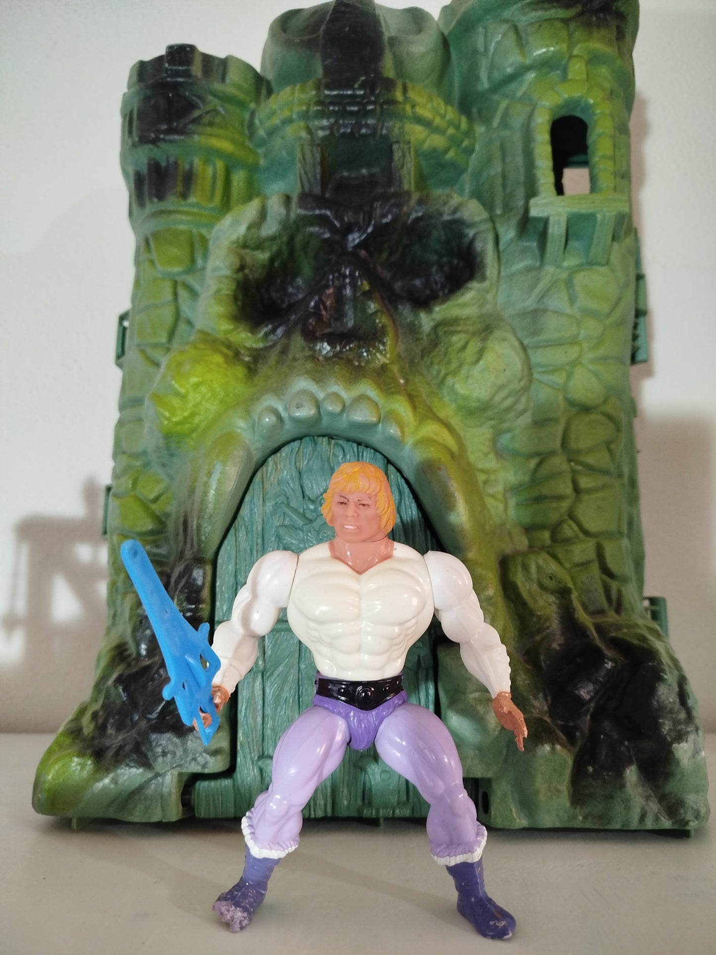 Lotto Castello di Grayskull+ Personaggi MOTU Vintage Giocattolo Toys 1981/83