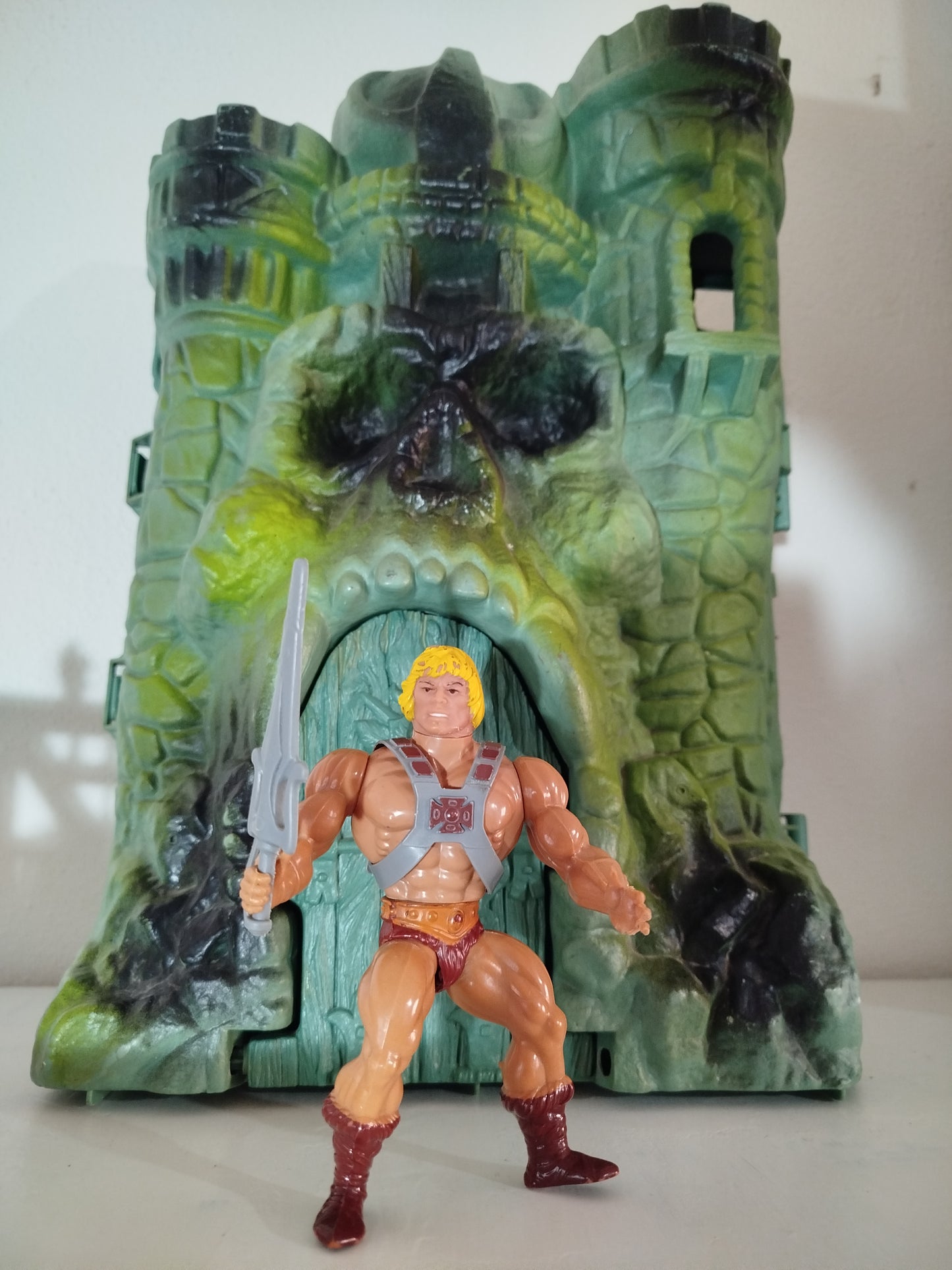 Lotto Castello di Grayskull+ Personaggi MOTU Vintage Giocattolo Toys 1981/83