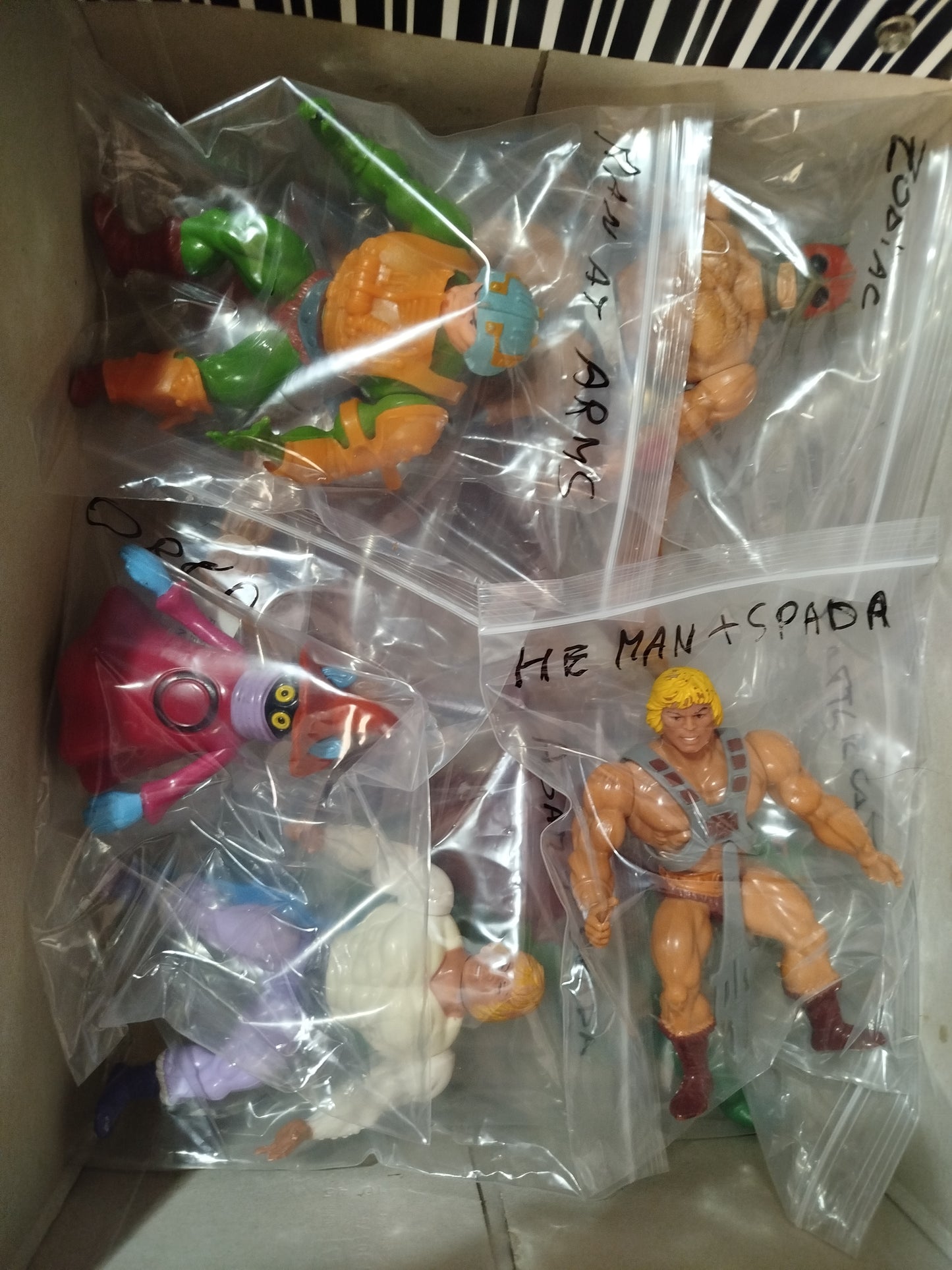 Lotto Castello di Grayskull+ Personaggi MOTU Vintage Giocattolo Toys 1981/83