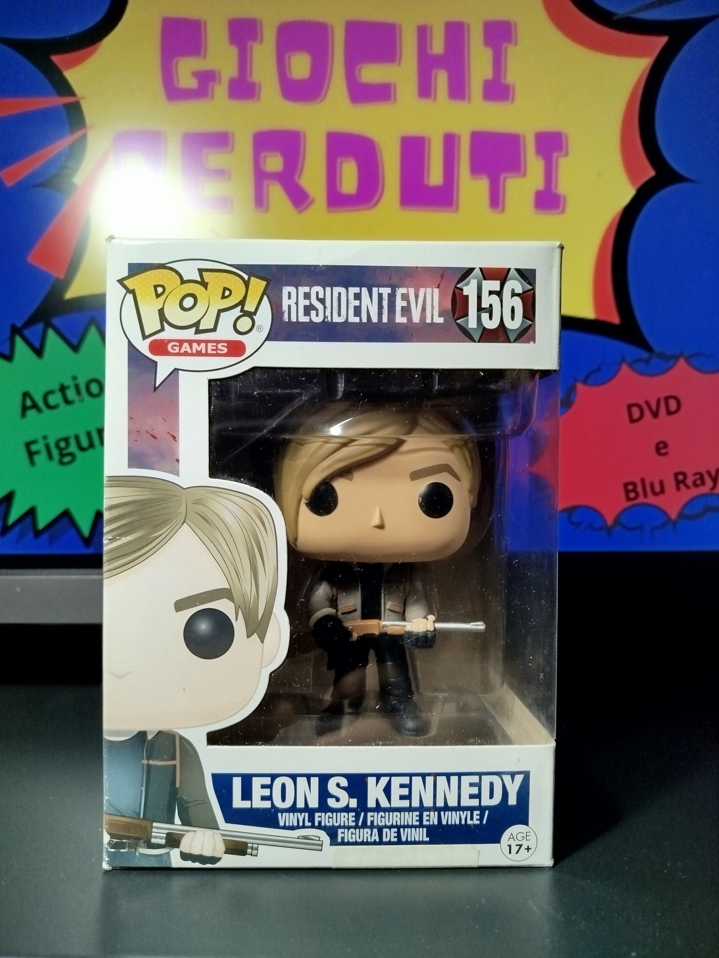 Leon Resident Evil 20 th Anniversary Funko Pop Numero 156
