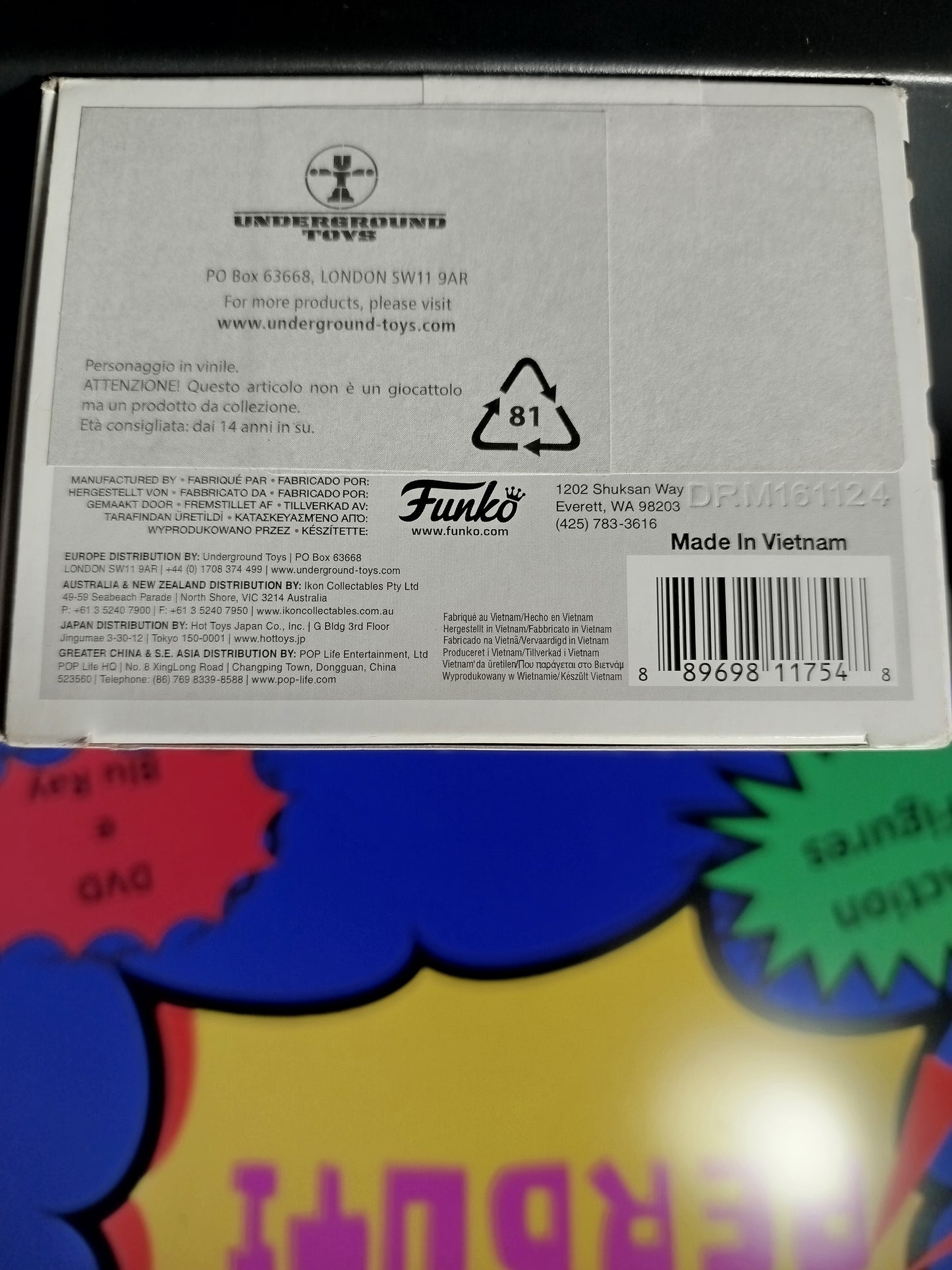 Jill Valentine Resident Evil  20 th Anniversary  Funko Pop Numero 155