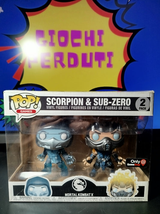 Scorpion e Sub Zero Funko Pop 2 Pack