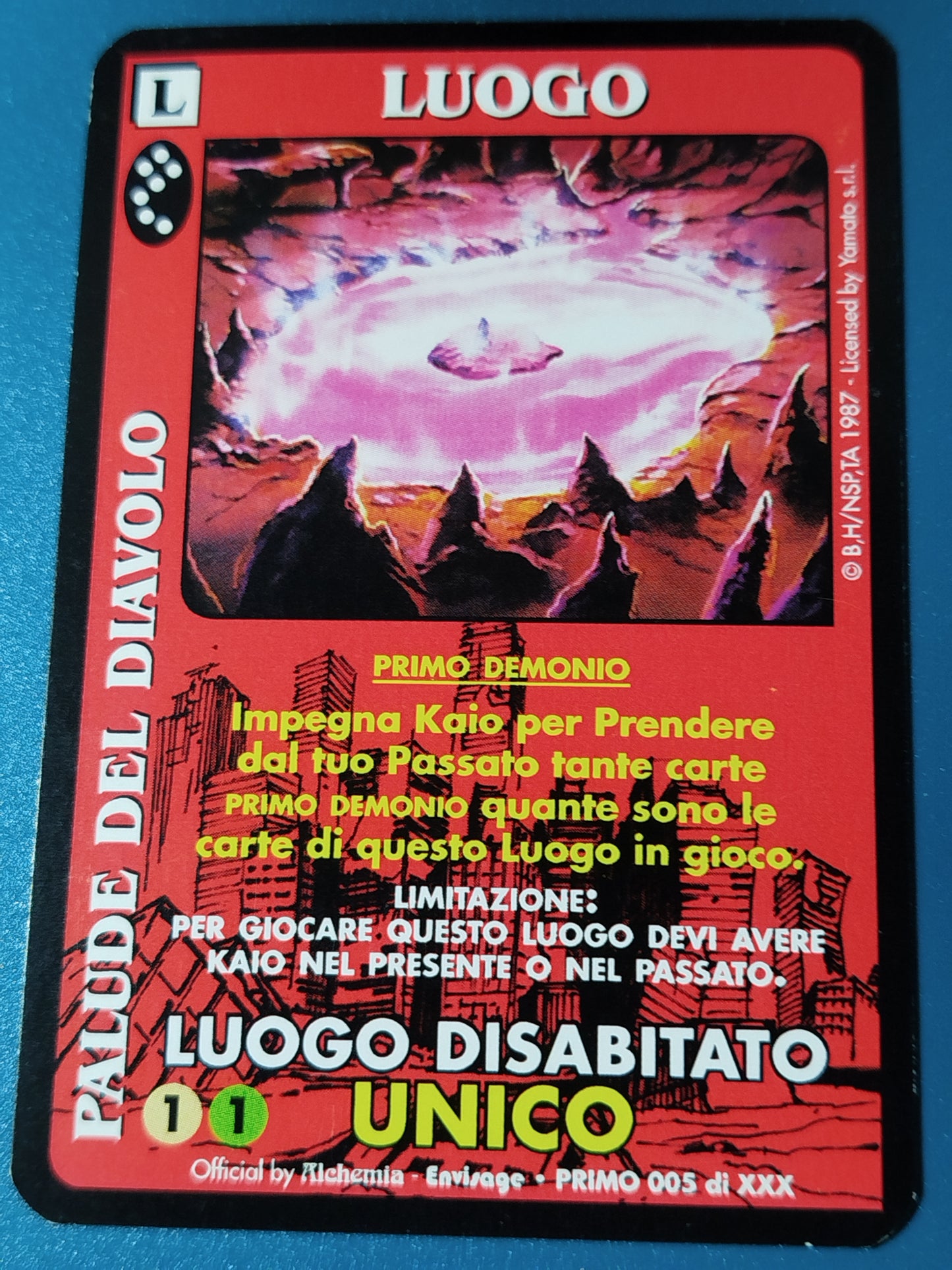 Carte Ken il guerriero Mazzo Primo Demonio Serie Primo Alchemia gioco TCG