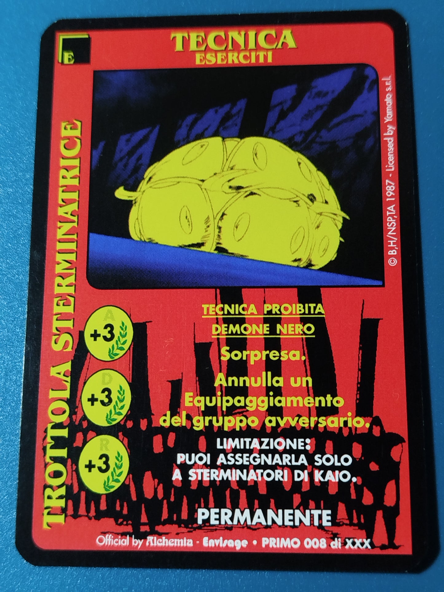 Carte Ken il guerriero Mazzo Primo Demonio Serie Primo Alchemia gioco TCG