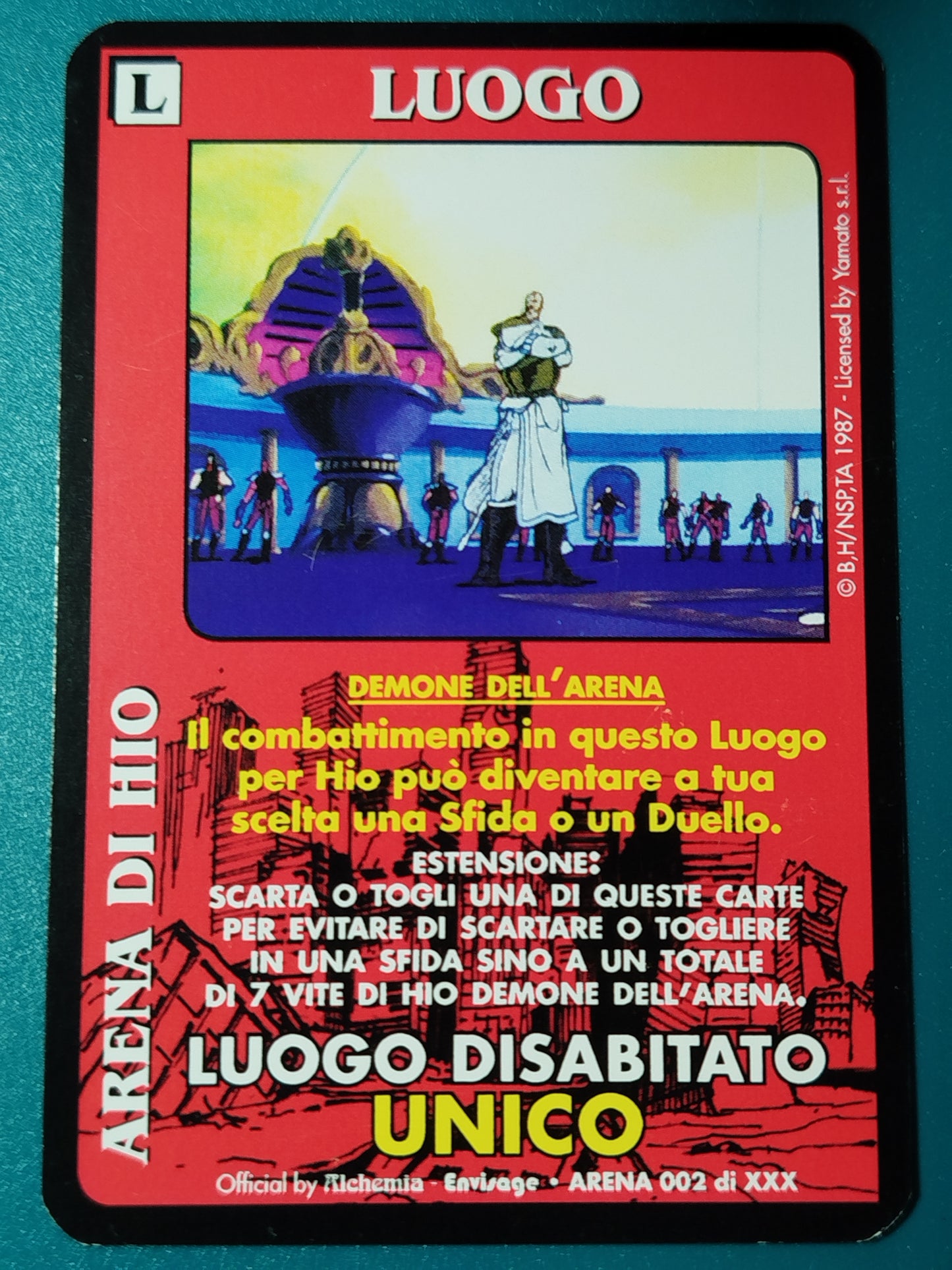 Gioco di Carte Ken il guerriero Serie Arena-Terrificante-Brutale Alchemia TCG