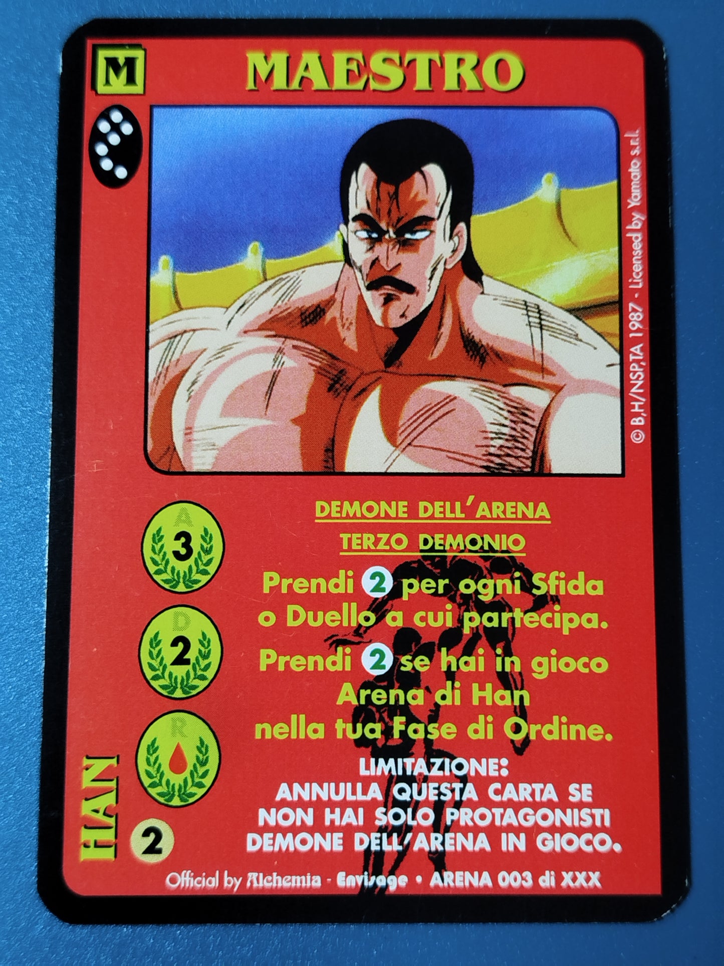 Gioco di Carte Ken il guerriero Serie Arena-Terrificante-Brutale Alchemia TCG