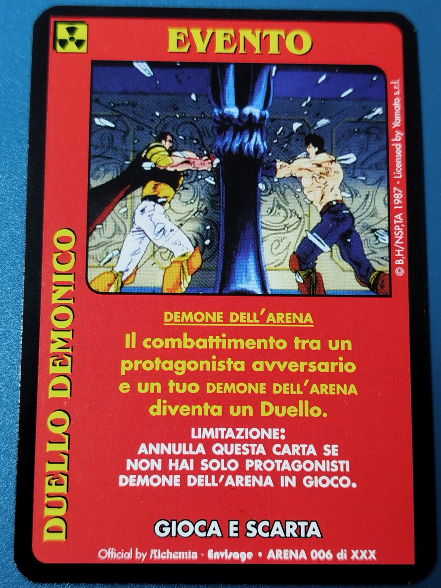 Gioco di Carte Ken il guerriero Serie Arena-Terrificante-Brutale Alchemia TCG