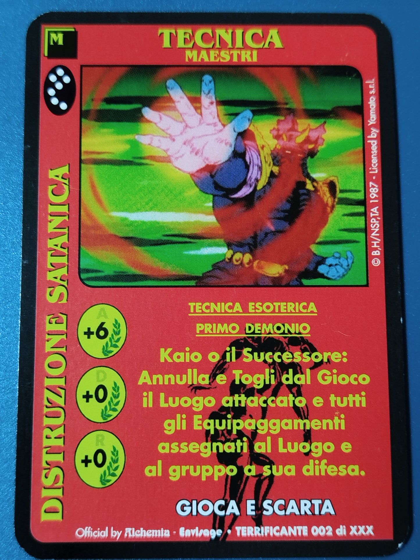 Gioco di Carte Ken il guerriero Serie Arena-Terrificante-Brutale Alchemia TCG