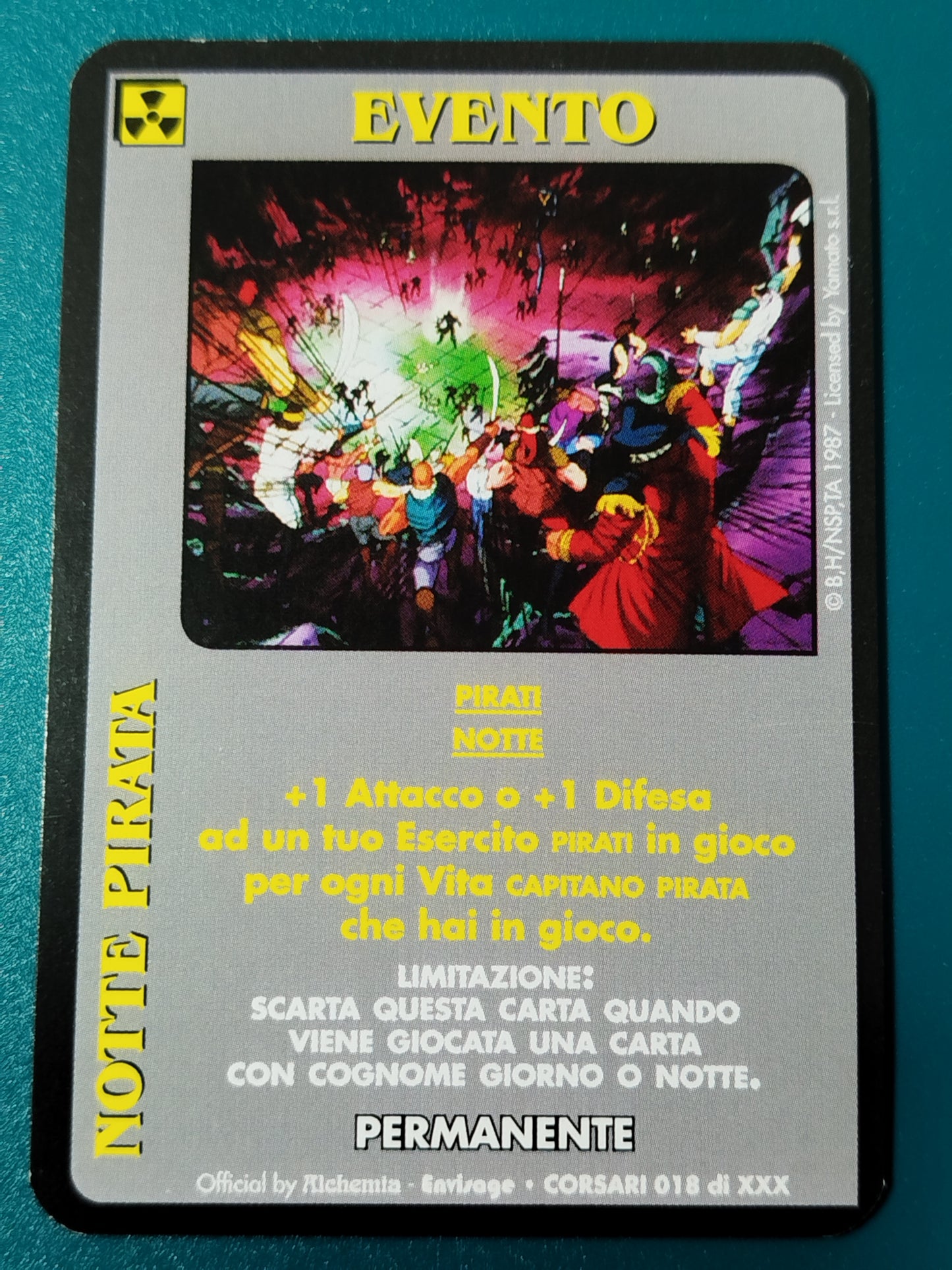 Carte Ken il guerriero Mazzo Pirati Serie Corsari Alchemia gioco TCG