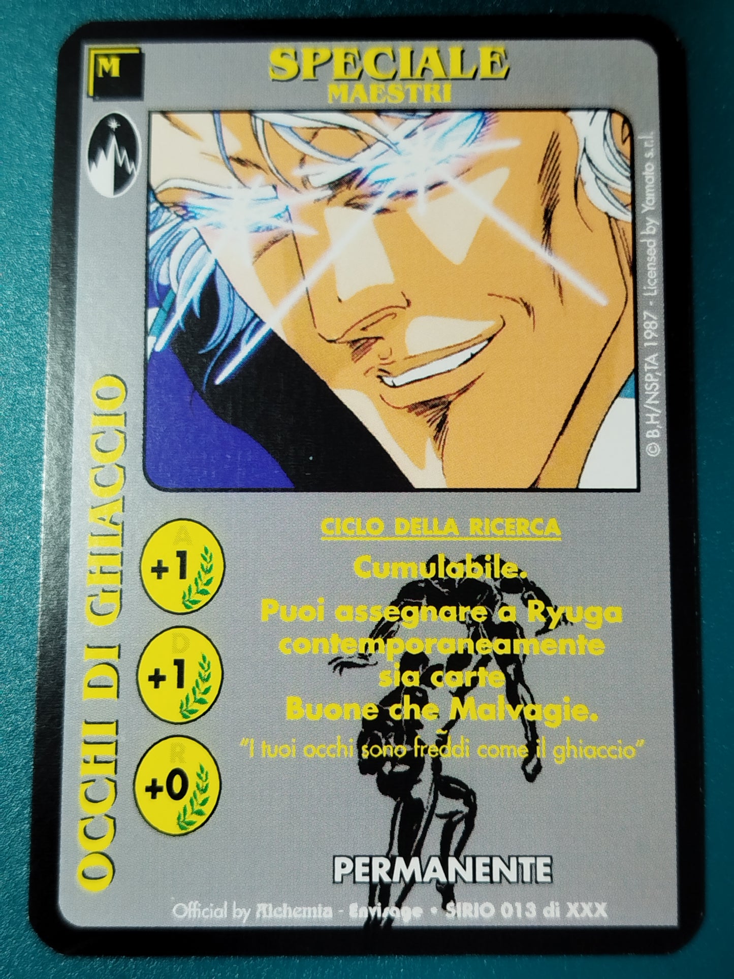 Carte Ken il guerriero Mazzo Ryuga Serie Sirio Alchemia gioco TCG