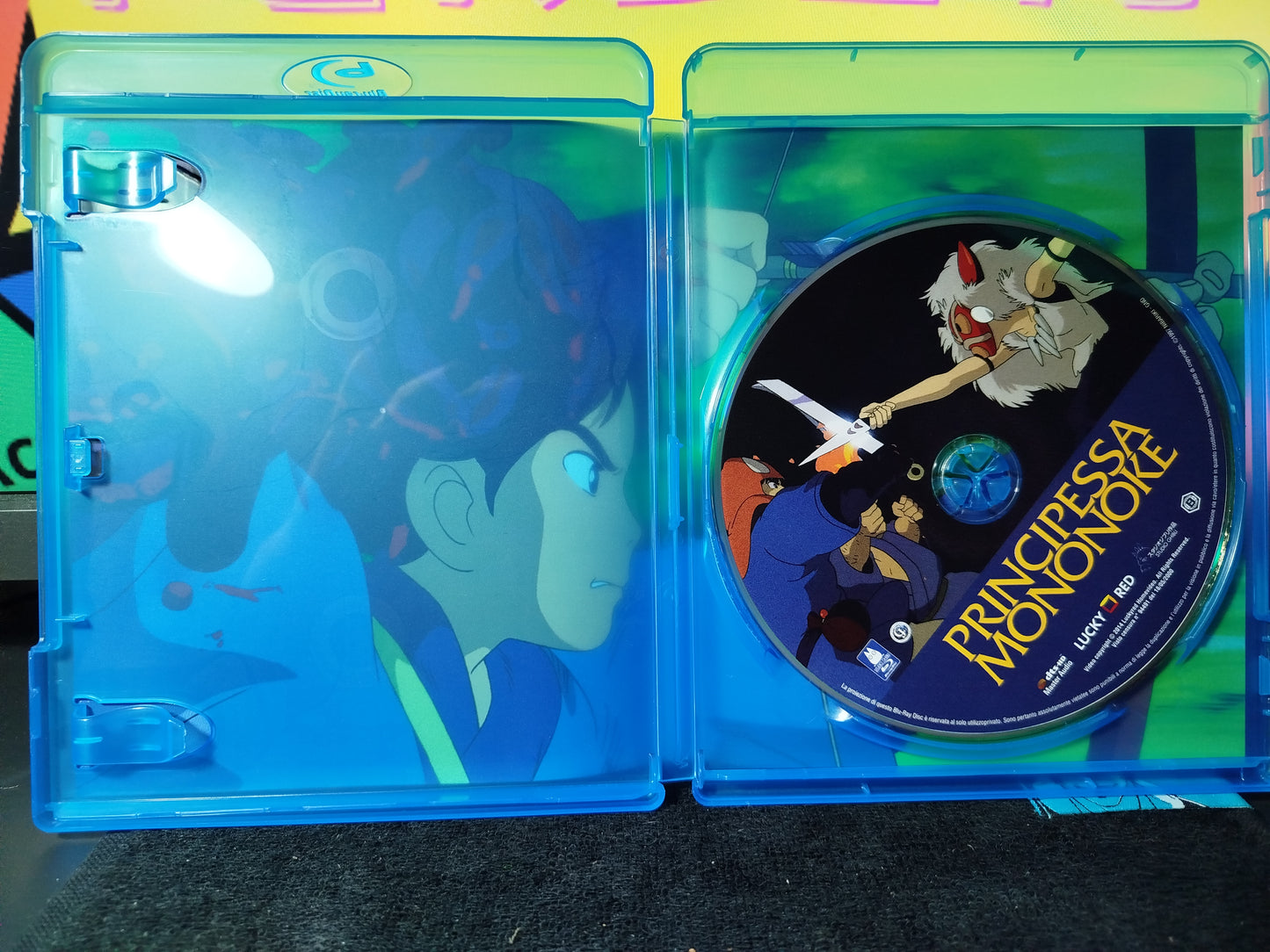 Principessa Mononoke Blu Ray Italiano Studio Ghibli Regia di Hayao Miyazaki