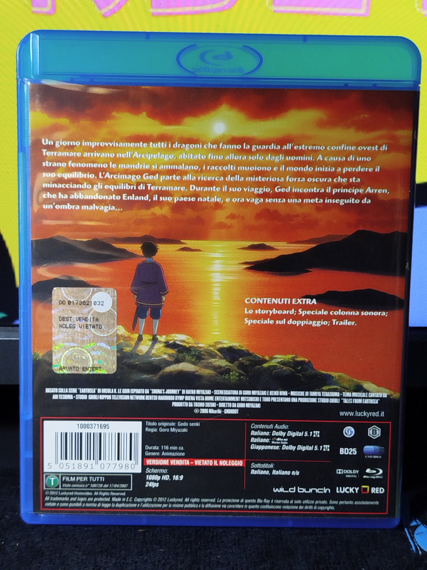 I Racconti Di Terramare Blu Ray Italiano Studio Ghibli