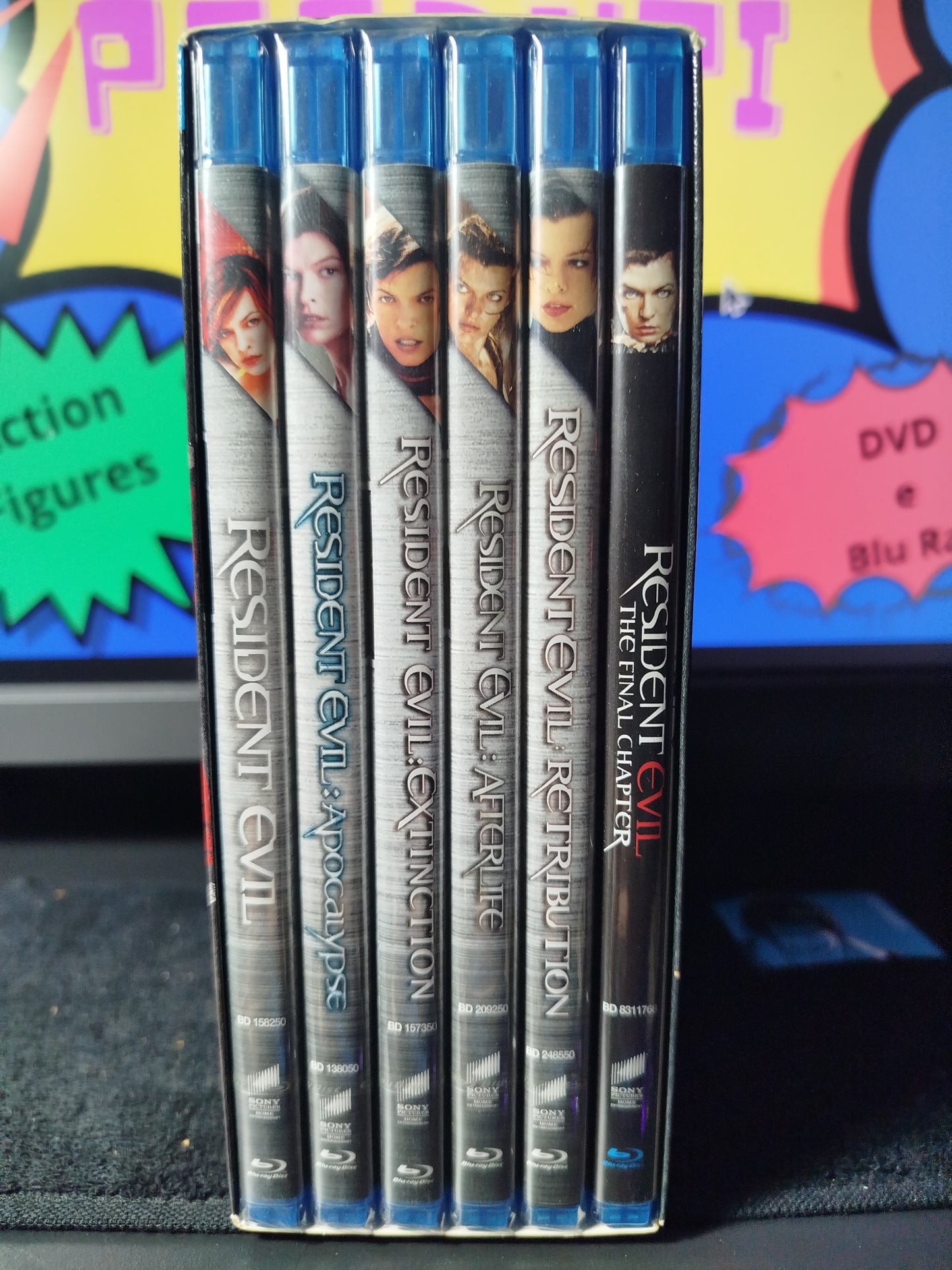 Resident Evil Cofanetto Blu Ray 6 Film ( 5 sigillati )