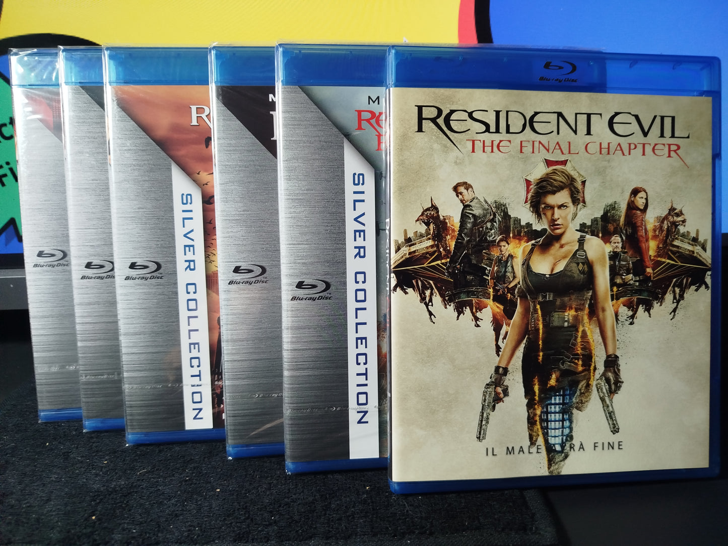 Resident Evil Cofanetto Blu Ray 6 Film ( 5 sigillati )