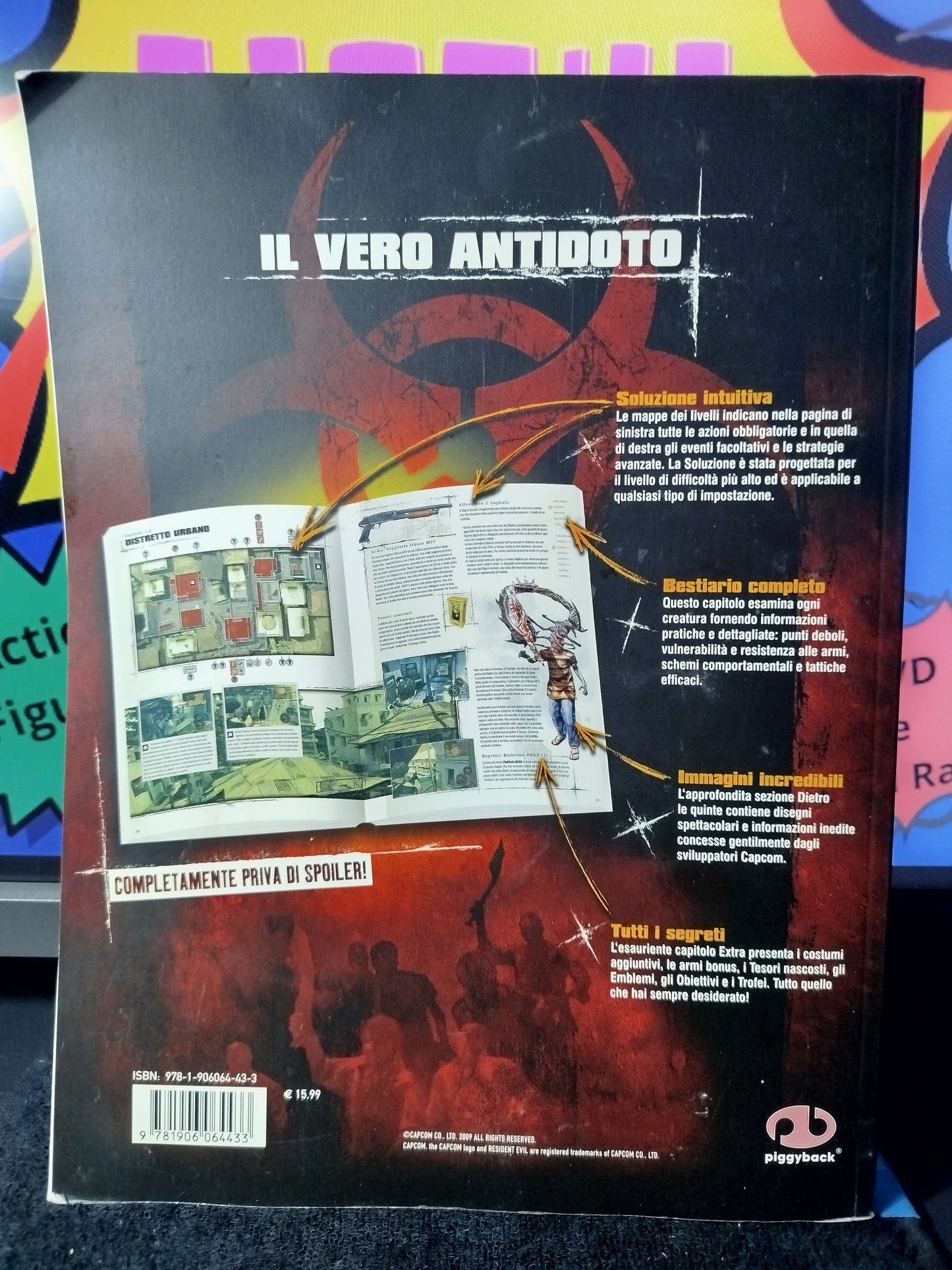 Resident Evil 5 Guida Strategica Italiano Edizione Piggyback