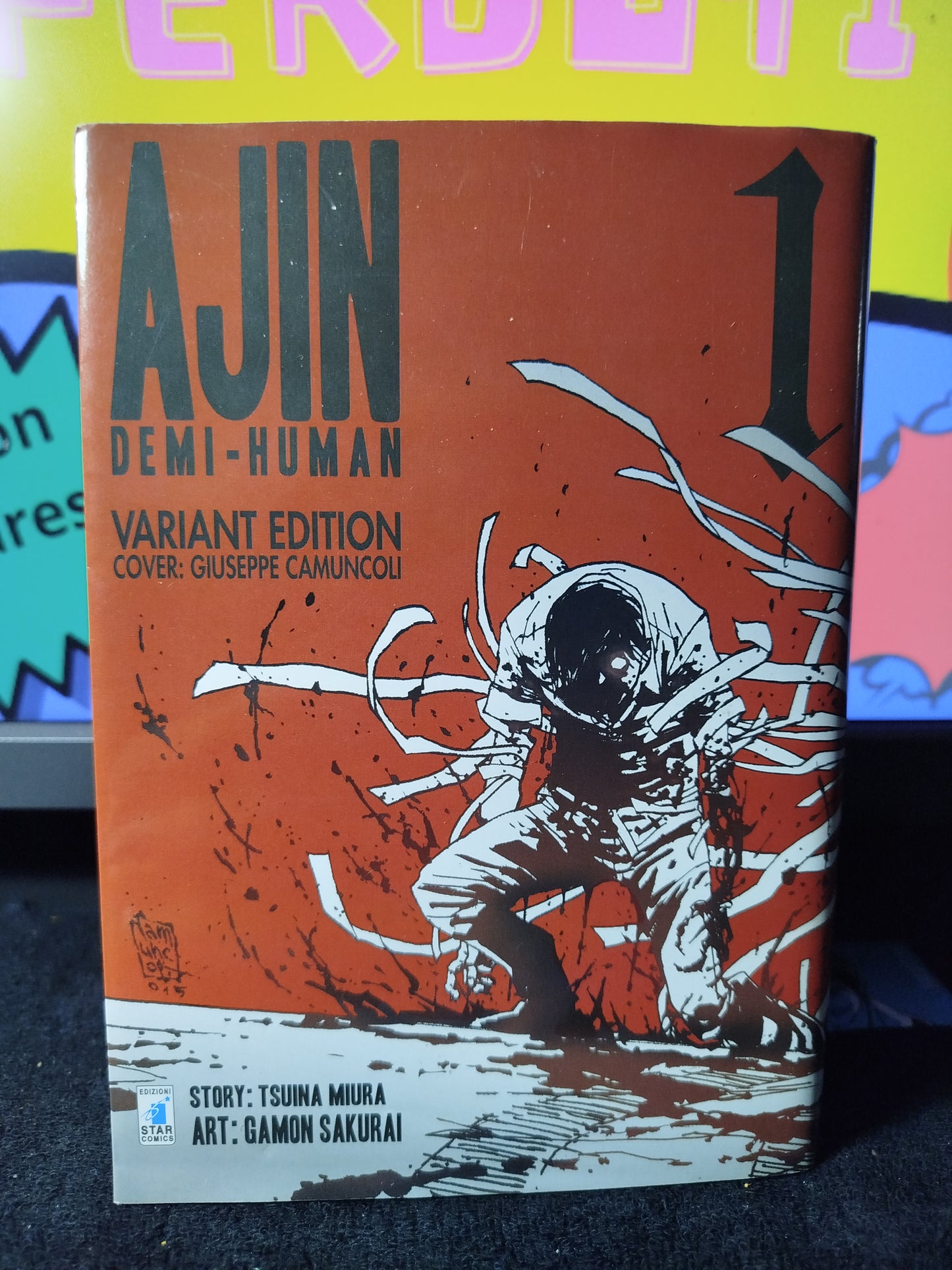 Manga AJIN Demi-Human N 1 Variant + serie 2-3-4 Italiano Star Comics