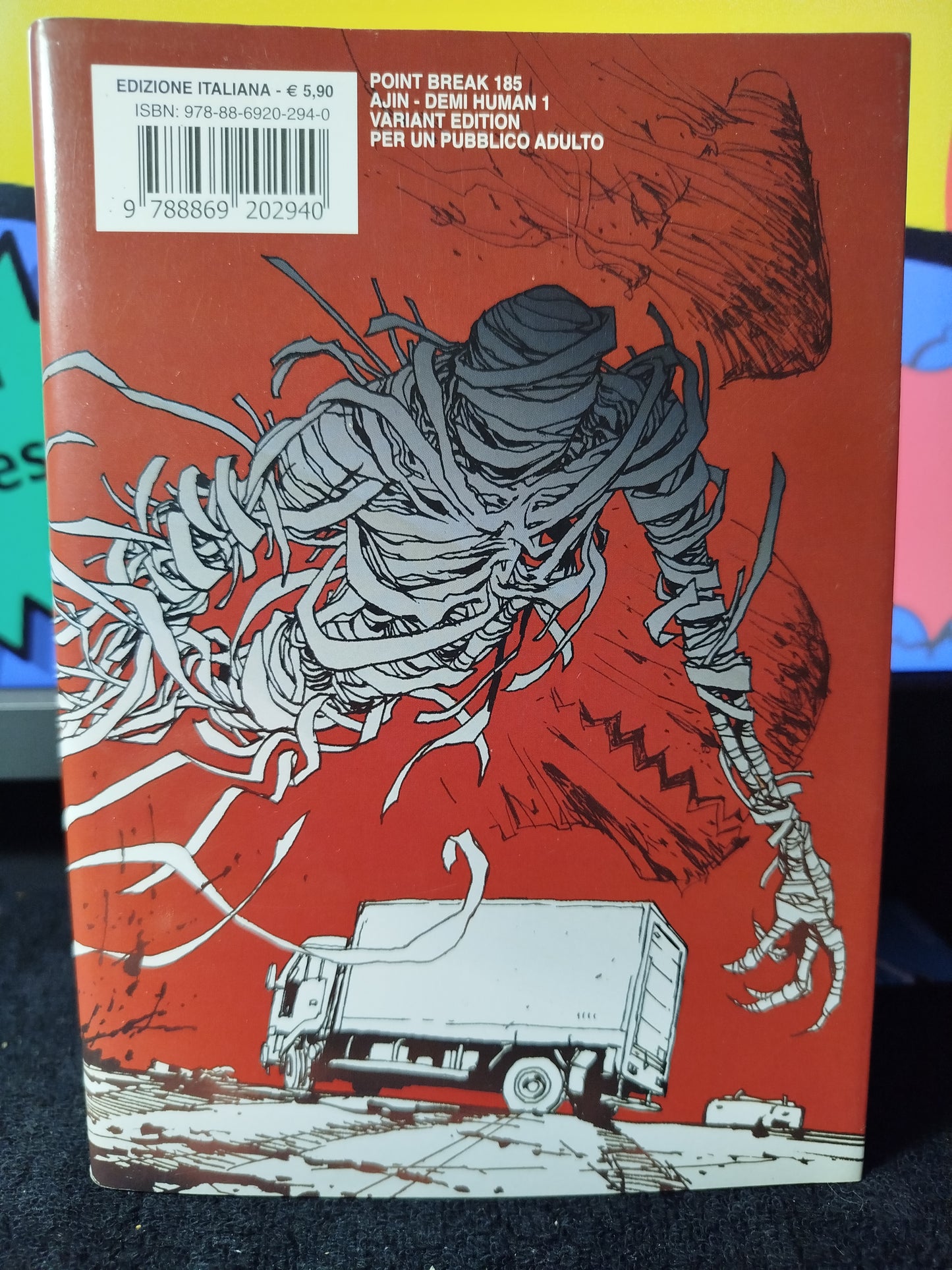 Manga AJIN Demi-Human N 1 Variant + serie 2-3-4 Italiano Star Comics