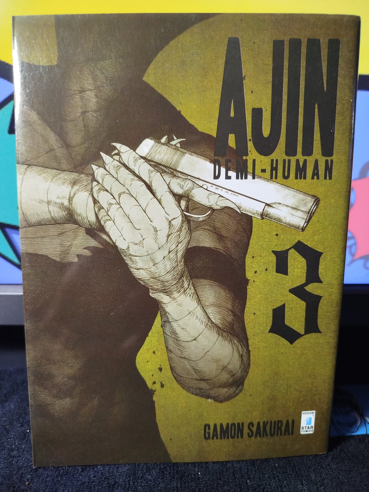 Manga AJIN Demi-Human N 1 Variant + serie 2-3-4 Italiano Star Comics