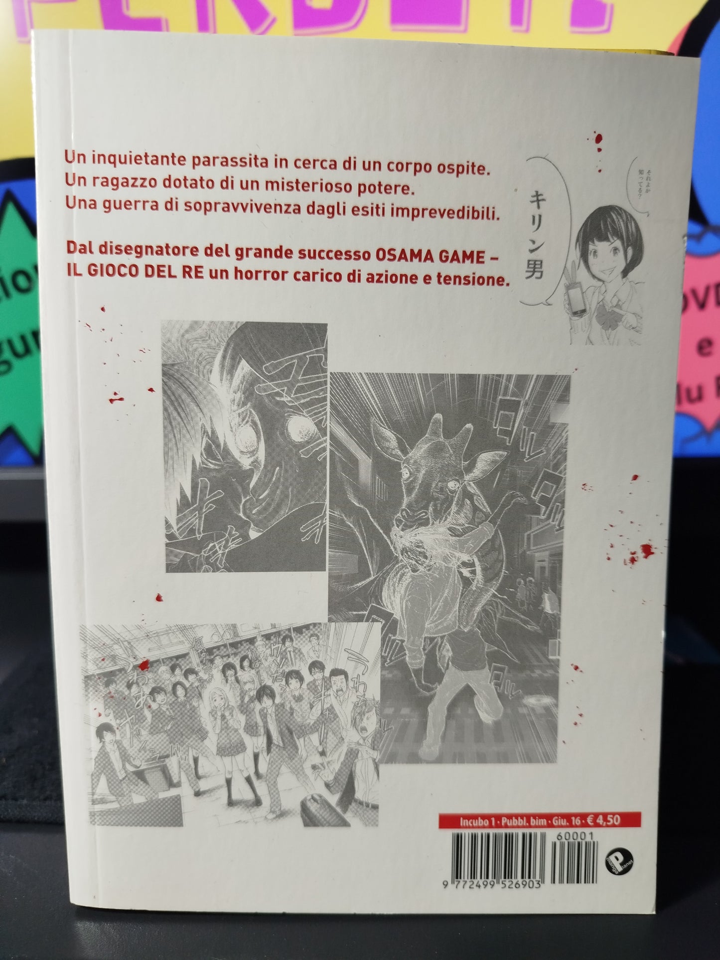 Manga Incubi a occhi aperti Edizione Italiano Planet Manga