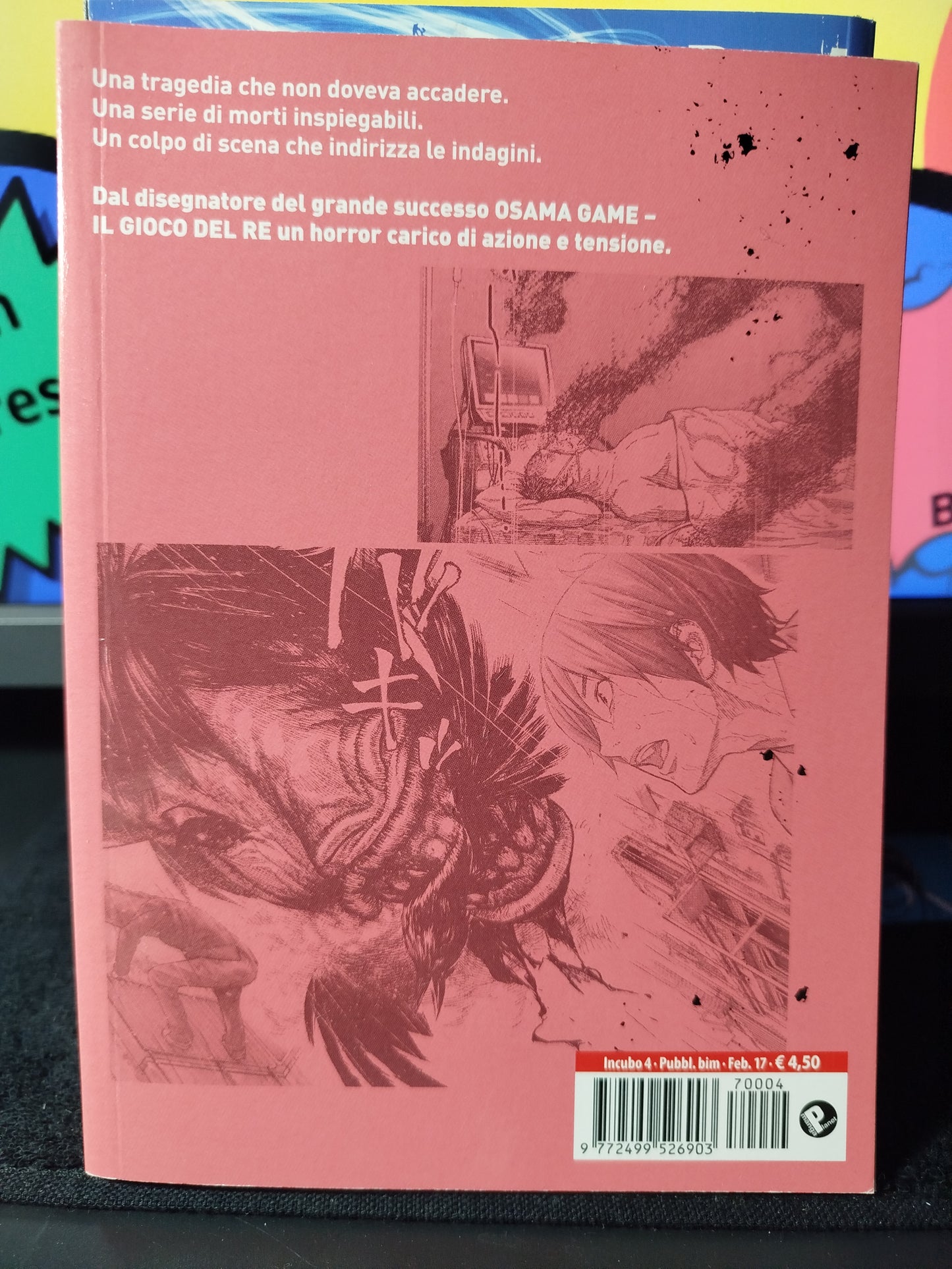 Manga Incubi a occhi aperti Edizione Italiano Planet Manga