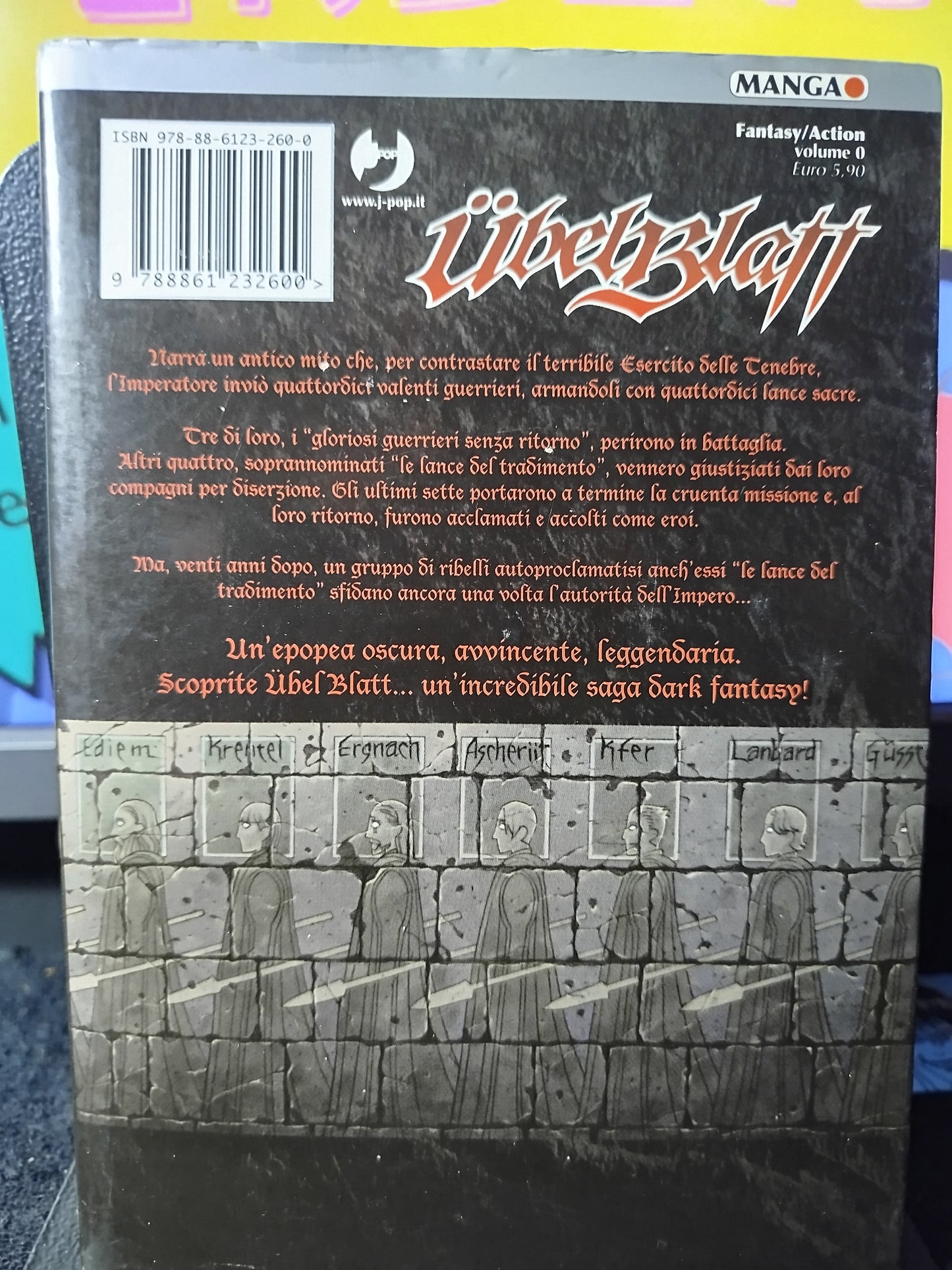 Manga Uber Blatt( dal N 0 al N 7 compresa Variant )