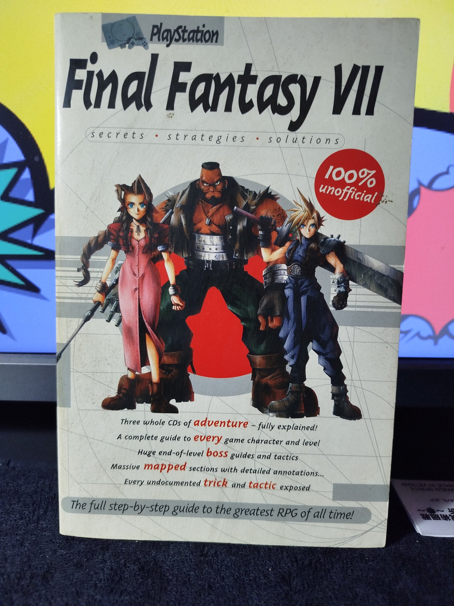 Guida Strategica Final Fantasy VII Paragon edizioni lingua Inglese Unofficial