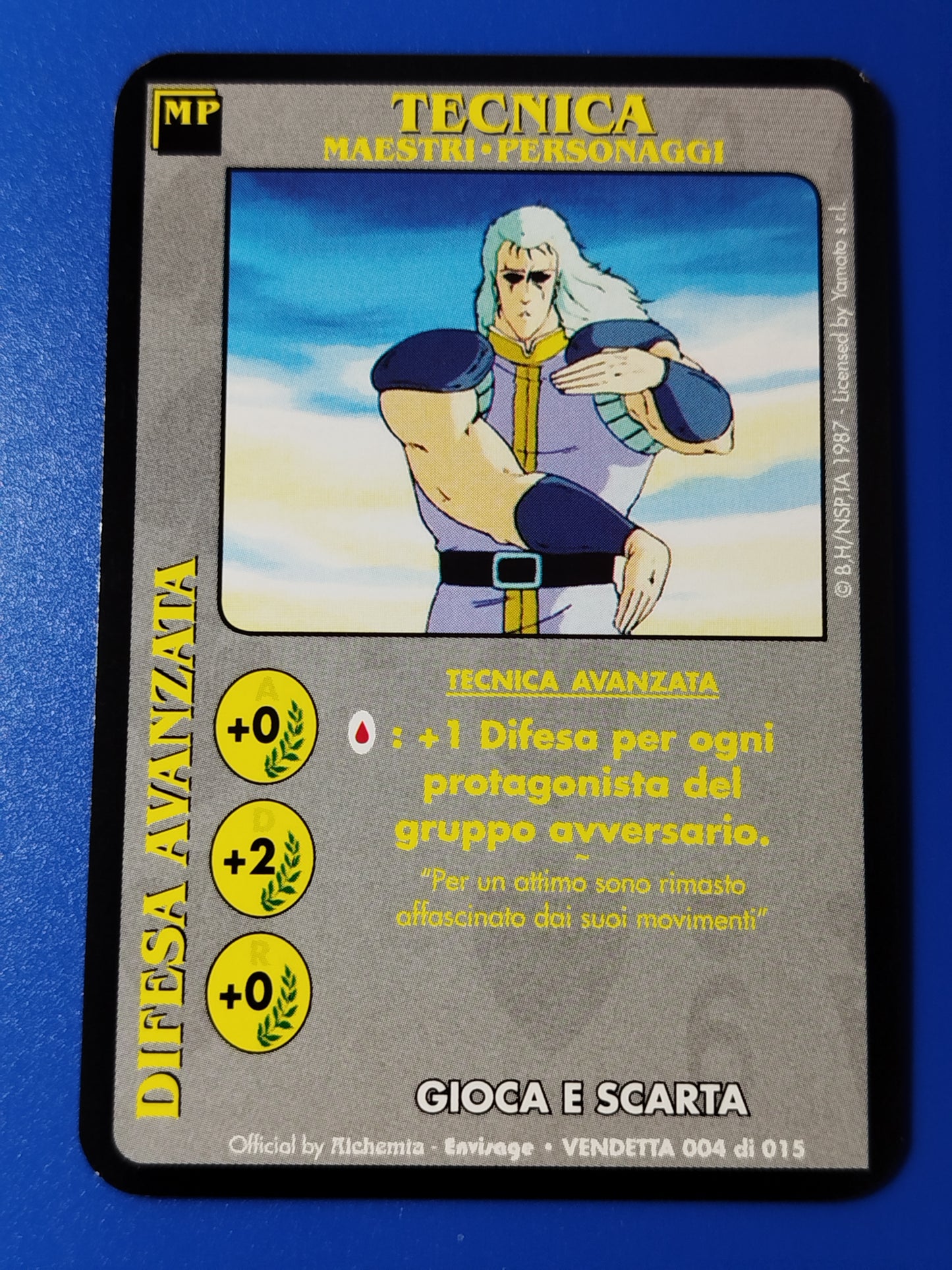 Carte Ken il guerriero Mazzo Rey Serie Vendetta 001/015 Alchemia gioco TCG