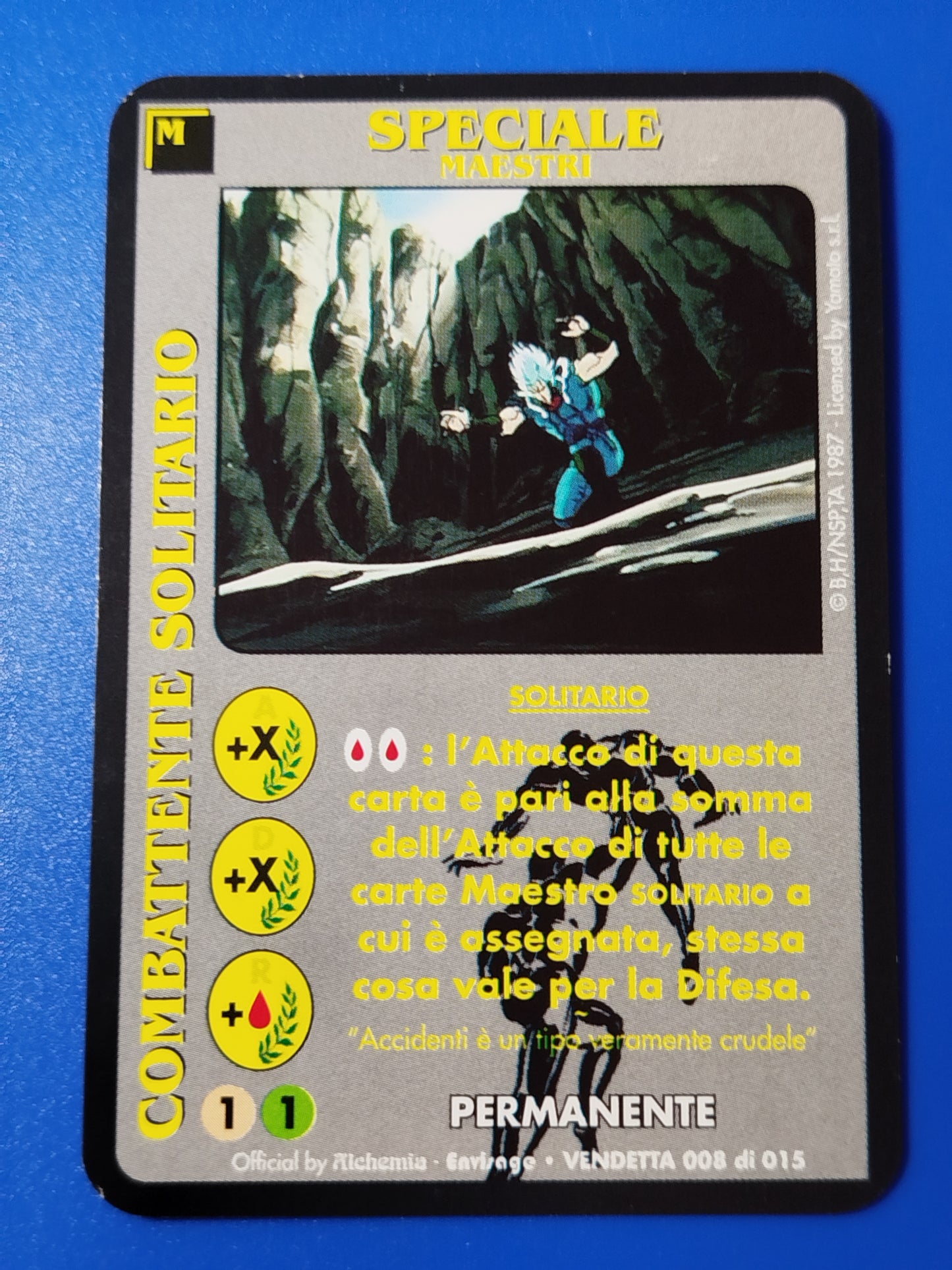 Carte Ken il guerriero Mazzo Rey Serie Vendetta 001/015 Alchemia gioco TCG