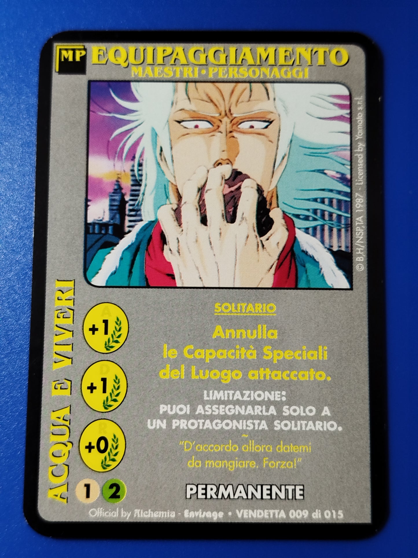 Carte Ken il guerriero Mazzo Rey Serie Vendetta 001/015 Alchemia gioco TCG