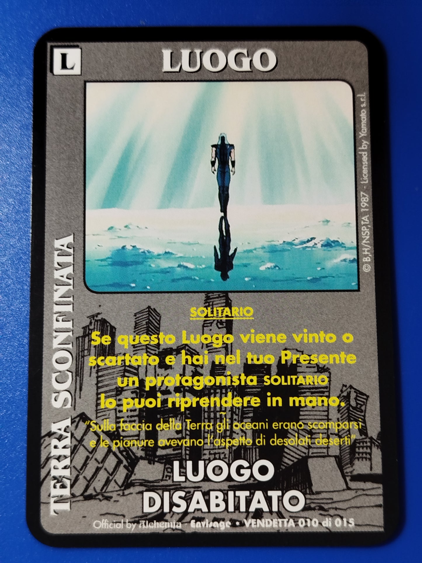 Carte Ken il guerriero Mazzo Rey Serie Vendetta 001/015 Alchemia gioco TCG