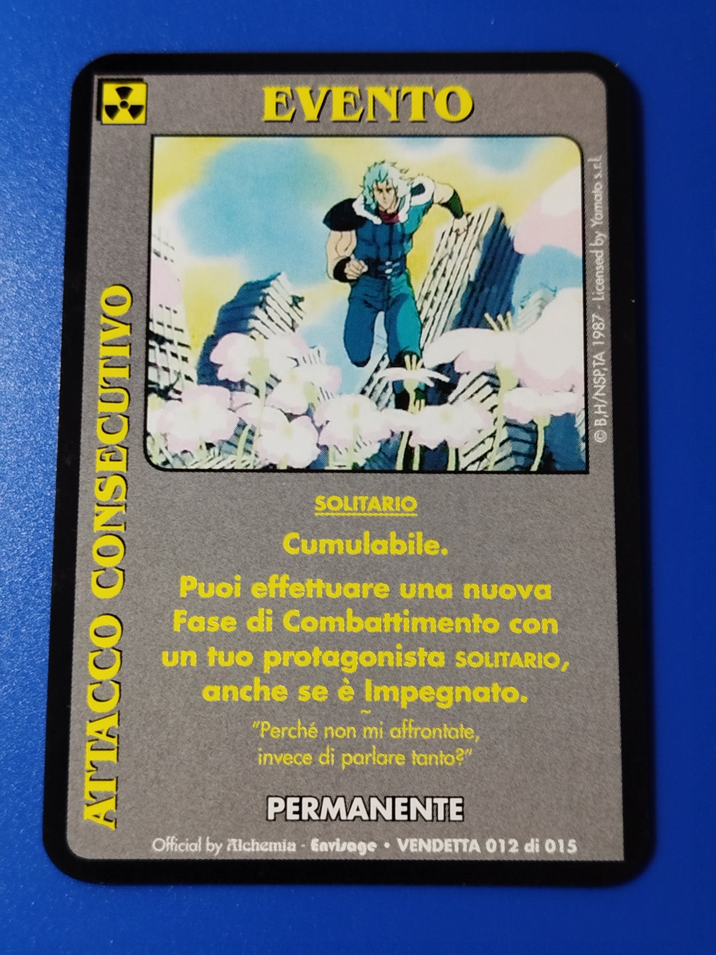 Carte Ken il guerriero Mazzo Rey Serie Vendetta 001/015 Alchemia gioco TCG