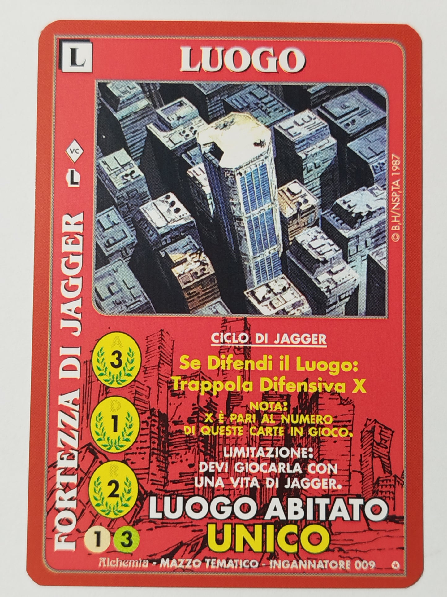 Carte Ken il guerriero Mazzo Jagger Serie Ingannatore  Alchemia gioco TCG