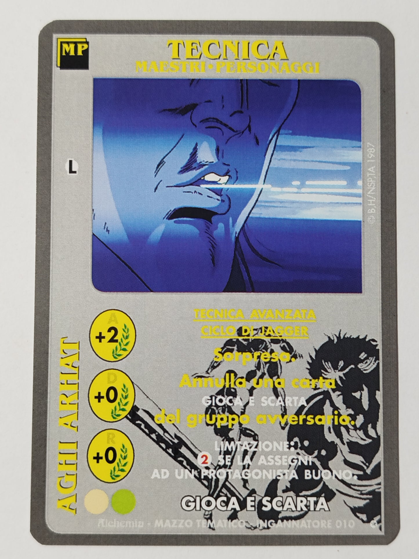 Carte Ken il guerriero Mazzo Jagger Serie Ingannatore  Alchemia gioco TCG