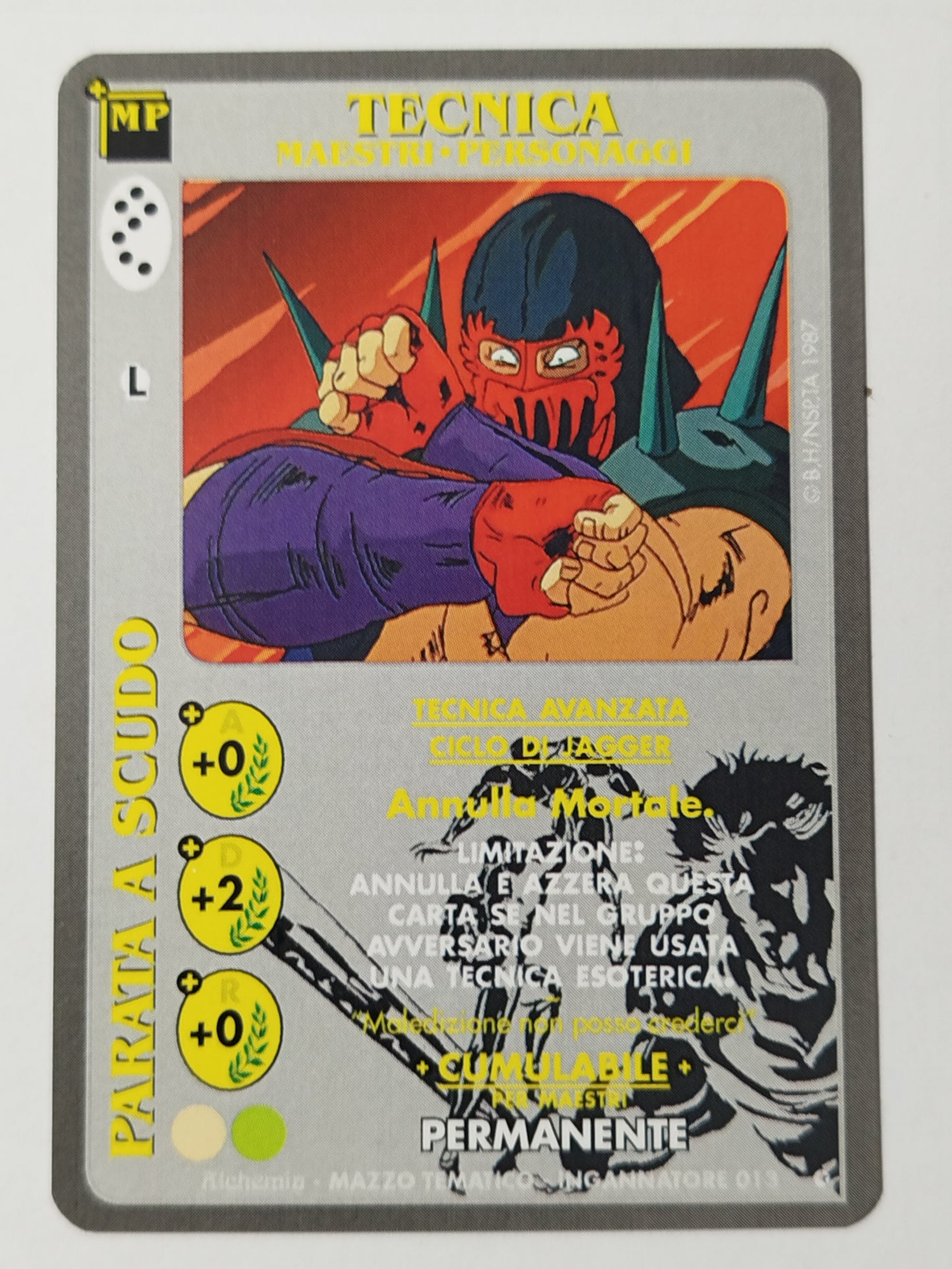 Carte Ken il guerriero Mazzo Jagger Serie Ingannatore  Alchemia gioco TCG