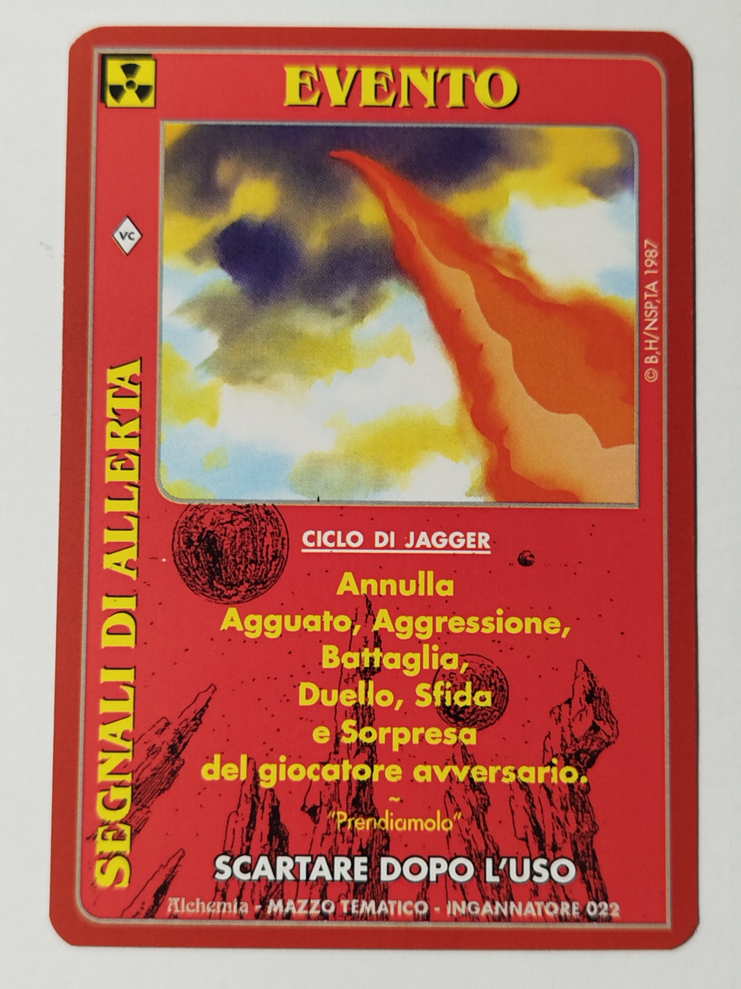 Carte Ken il guerriero Mazzo Jagger Serie Ingannatore  Alchemia gioco TCG