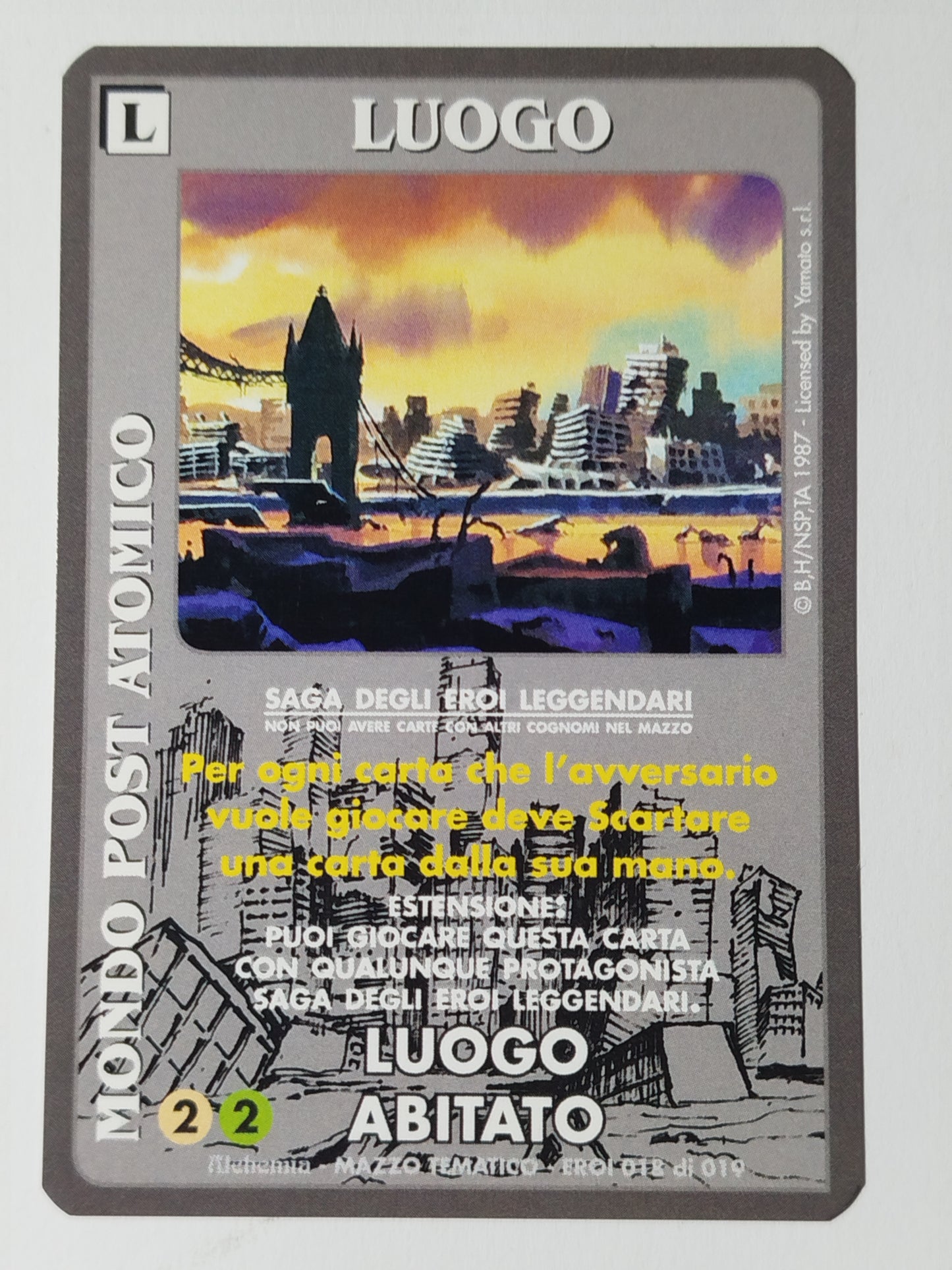 Carte Ken il guerriero Mazzo Eroi Leggendari Eroi 001/019 Alchemia gioco TCG
