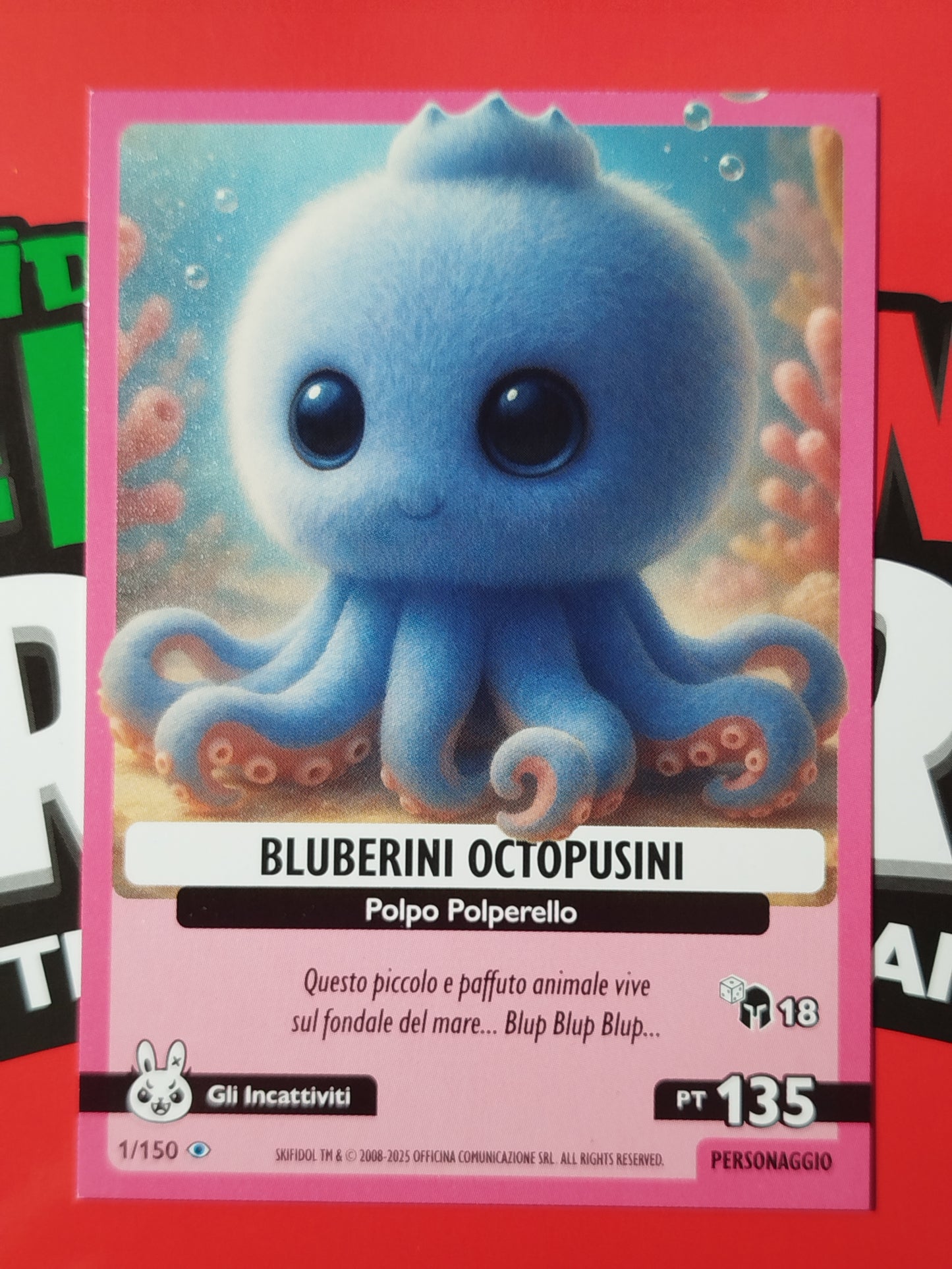 Skifidol Italian Brainrot Carte Mancolista 1/150 Serie "Universo Psichedelico" Scegli la tua carta