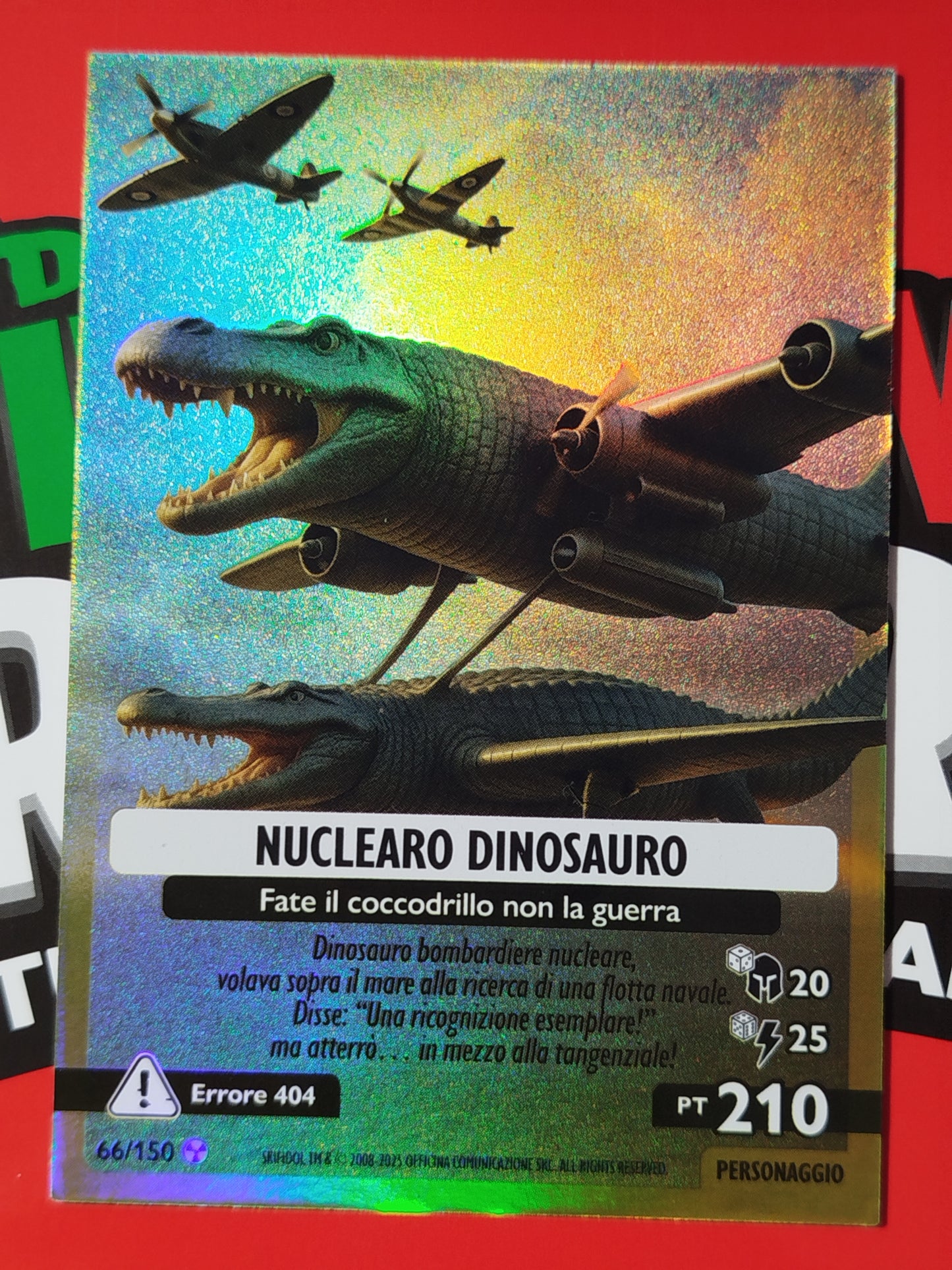 Skifidol Italian Brainrot Carte Mancolista 1/150 Serie "Universo Psichedelico" Scegli la tua carta