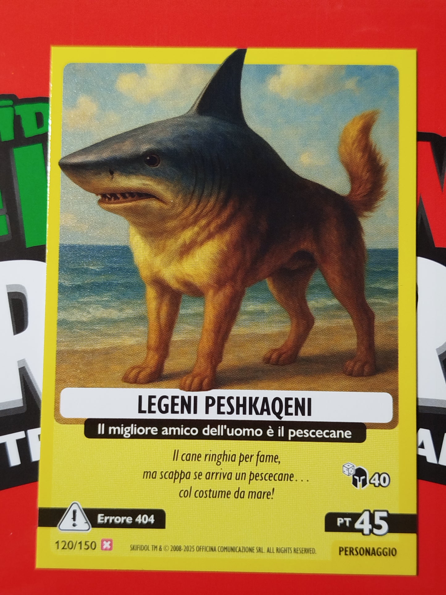 Skifidol Italian Brainrot Carte Mancolista 1/150 Serie "Universo Psichedelico" Scegli la tua carta