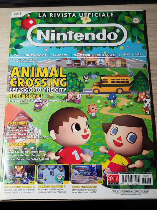 Rivista Ufficiale Nintendo N 86 Anno 2008