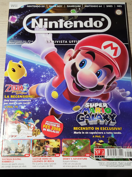 Rivista Ufficiale Nintendo N 72 Anno 2007