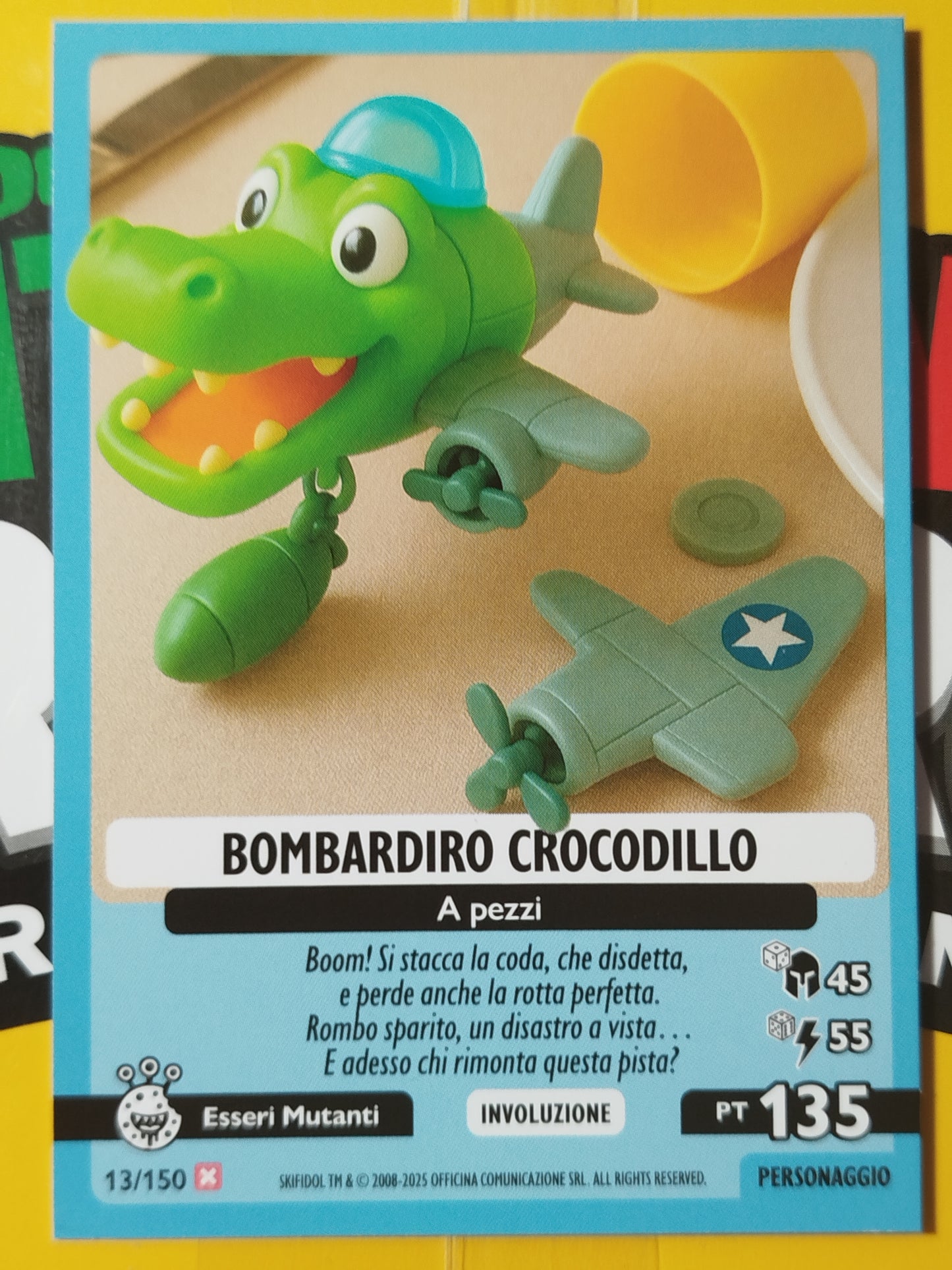 Skifidol Italian Brainrot Carte Mancolista 1/150 Serie "Allucinazione Cosmica" Scegli la tua carta