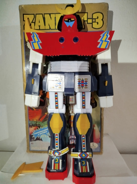 Robot Zambot 3 Stop and Go Prodotto da Ceppi Ratti