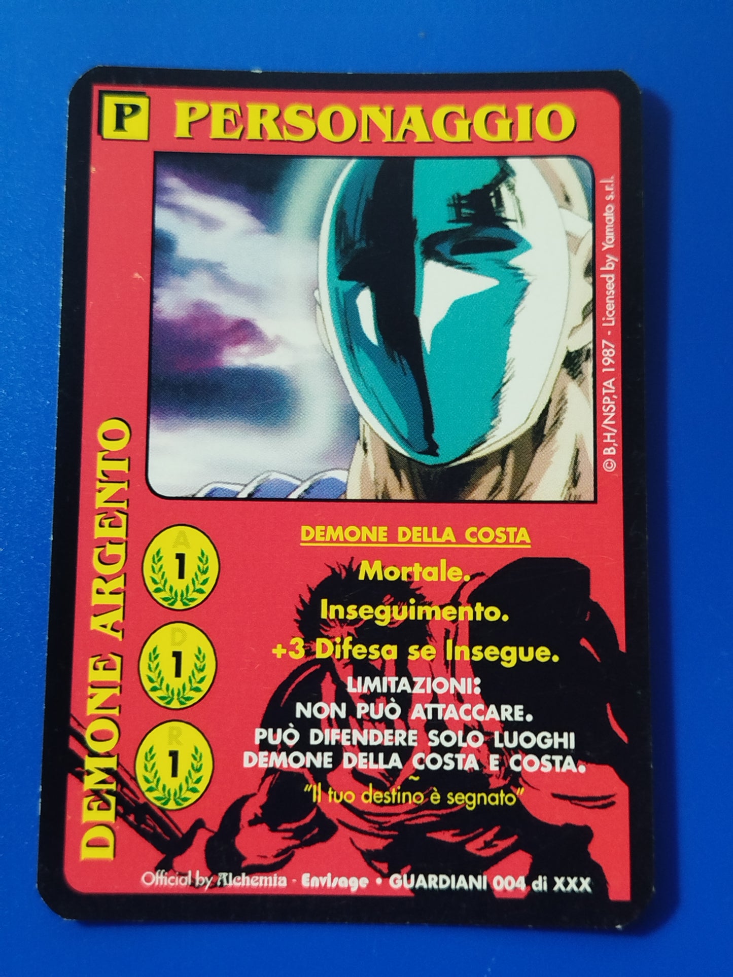 Carte Ken il guerriero Mazzo Demone della costa Serie Guardiani  Alchemia gioco TCG