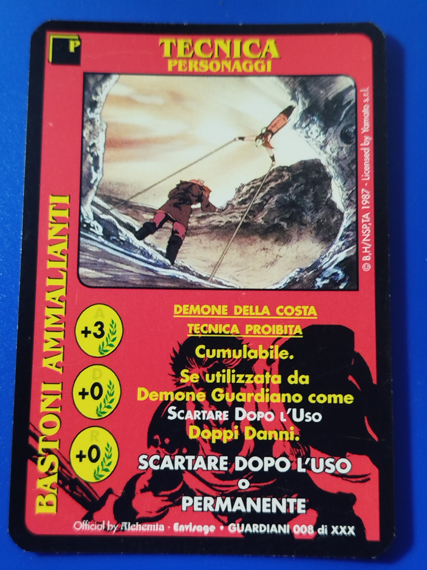 Carte Ken il guerriero Mazzo Demone della costa Serie Guardiani  Alchemia gioco TCG