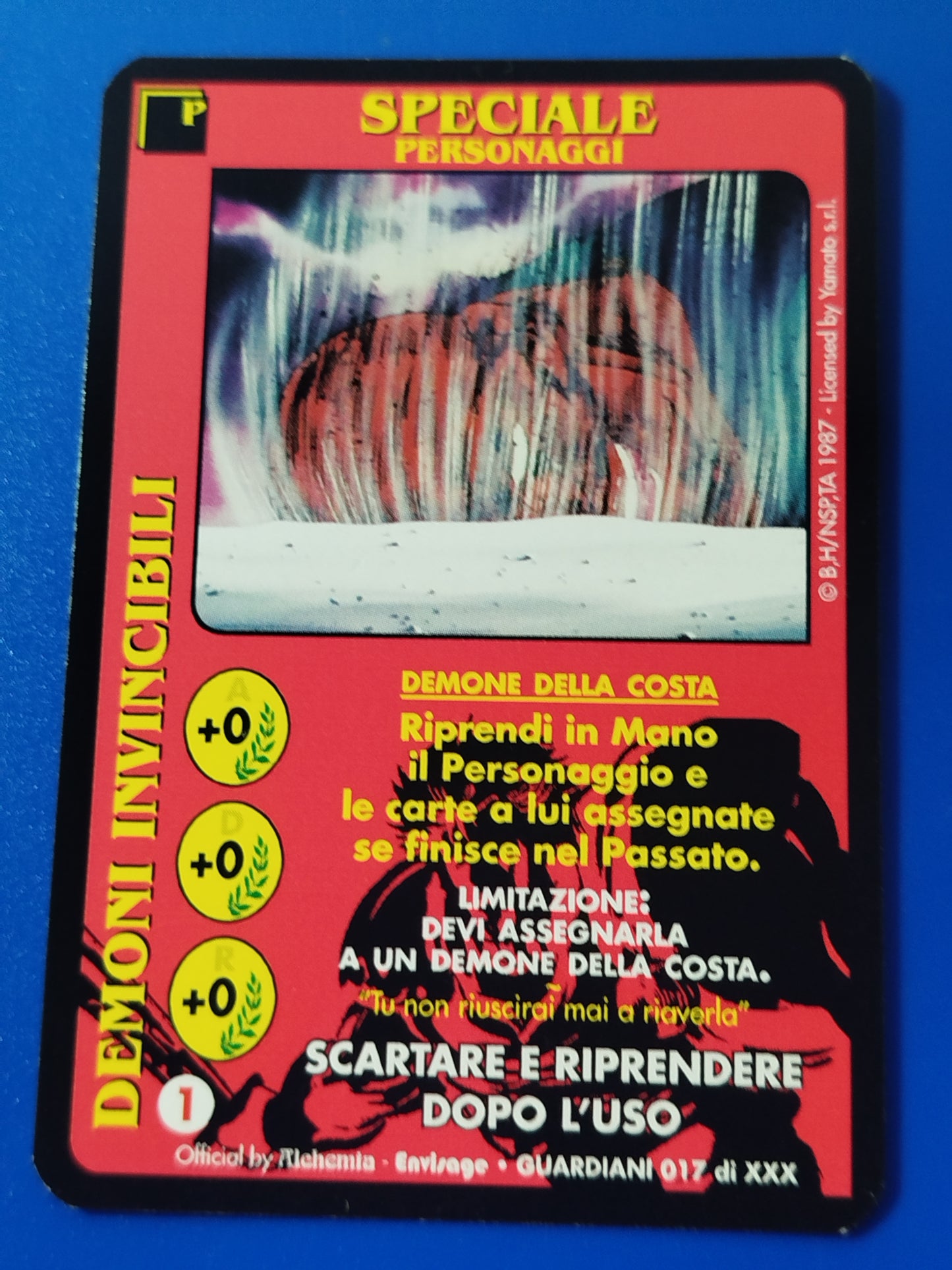 Carte Ken il guerriero Mazzo Demone della costa Serie Guardiani  Alchemia gioco TCG