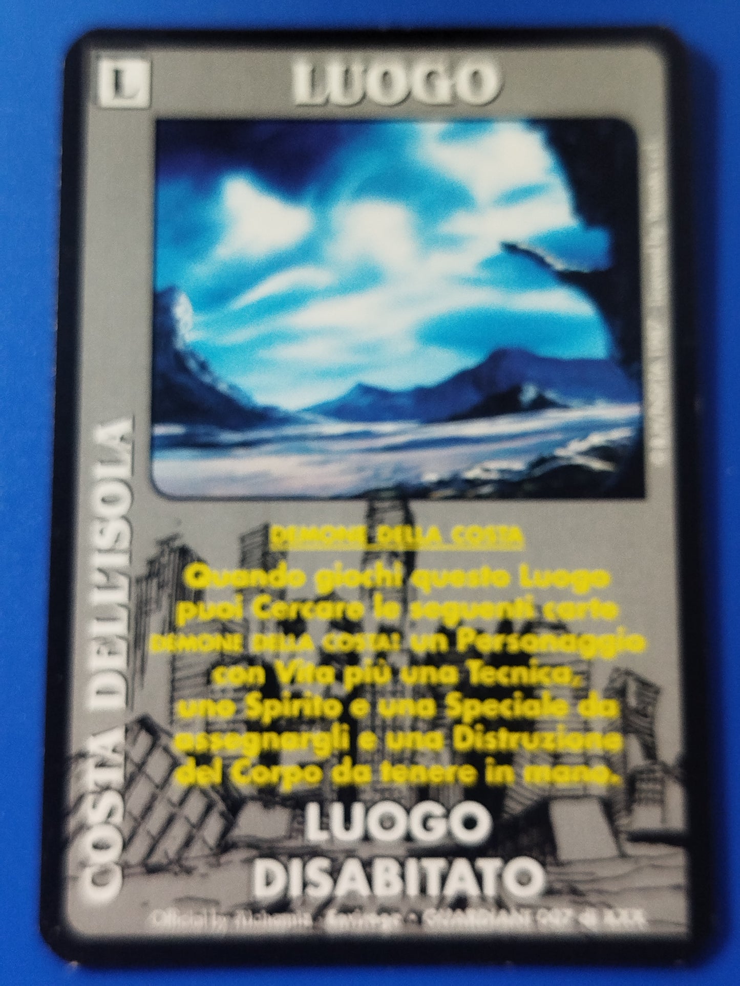 Carte Ken il guerriero Mazzo Demone della costa Serie Guardiani  Alchemia gioco TCG