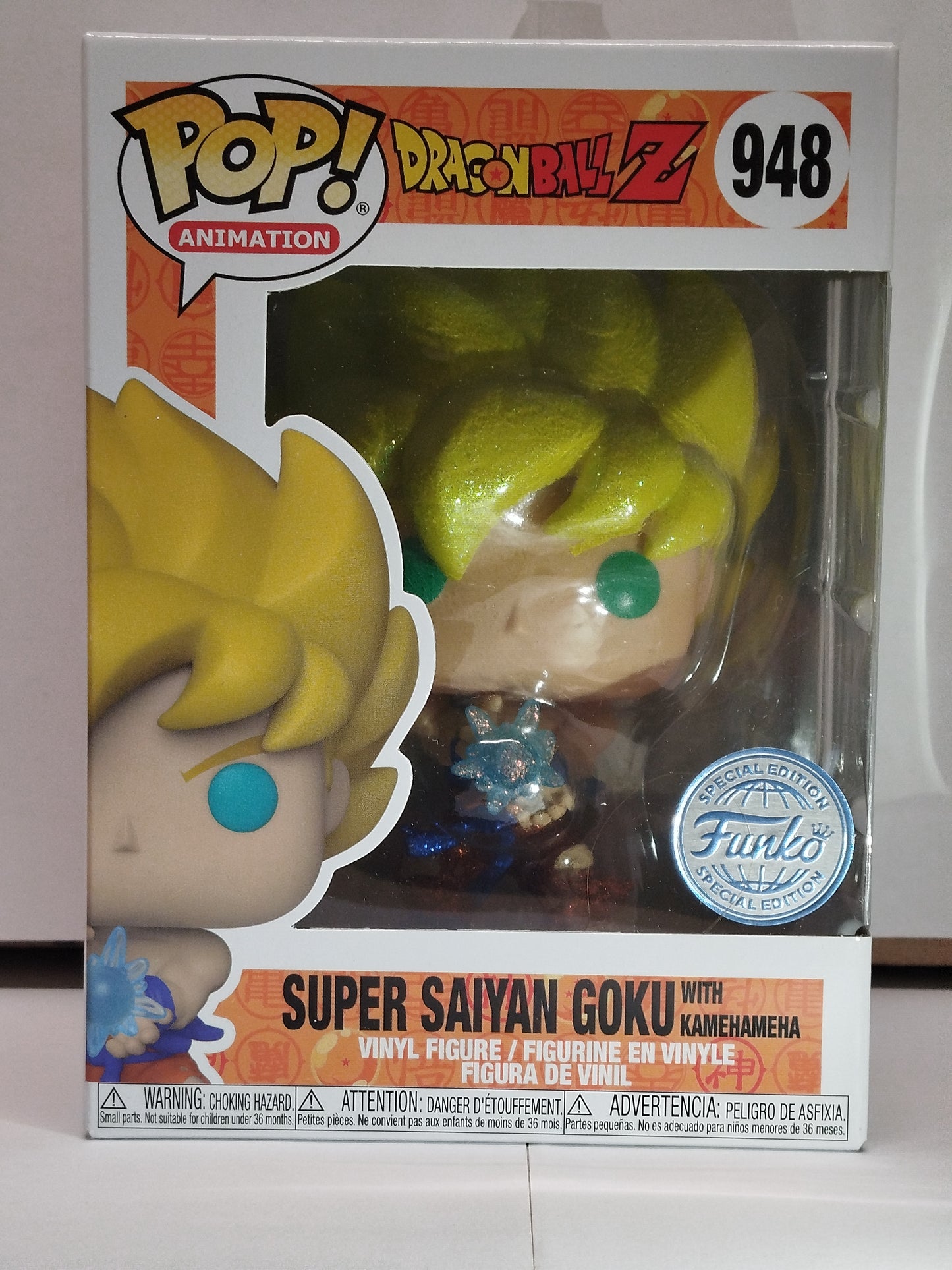 Funko POP! Dragon Ball Z: SS Goku w/Kame (948) exm dglt